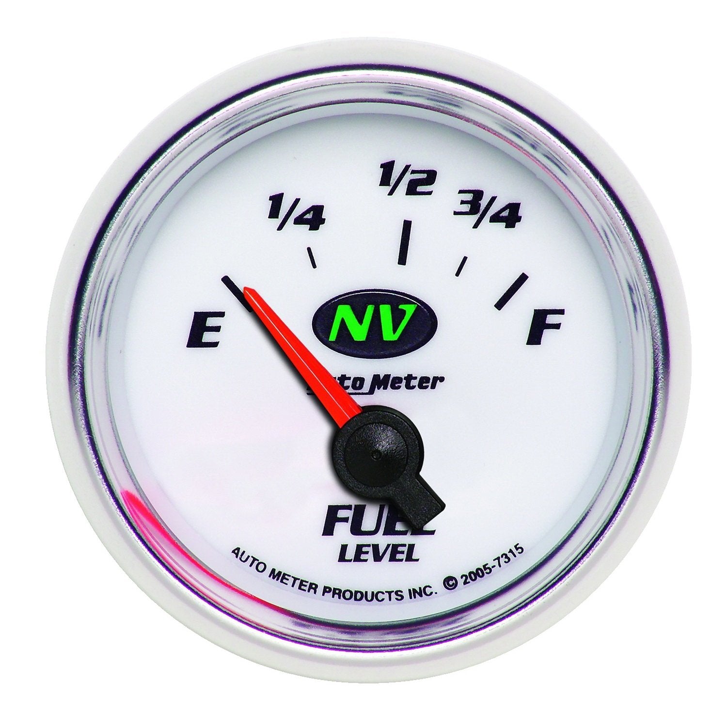 Auto Meter 7315 2-1/16" NV Short Sweep Electric Fuel Level Gauge for Ford 40402 F