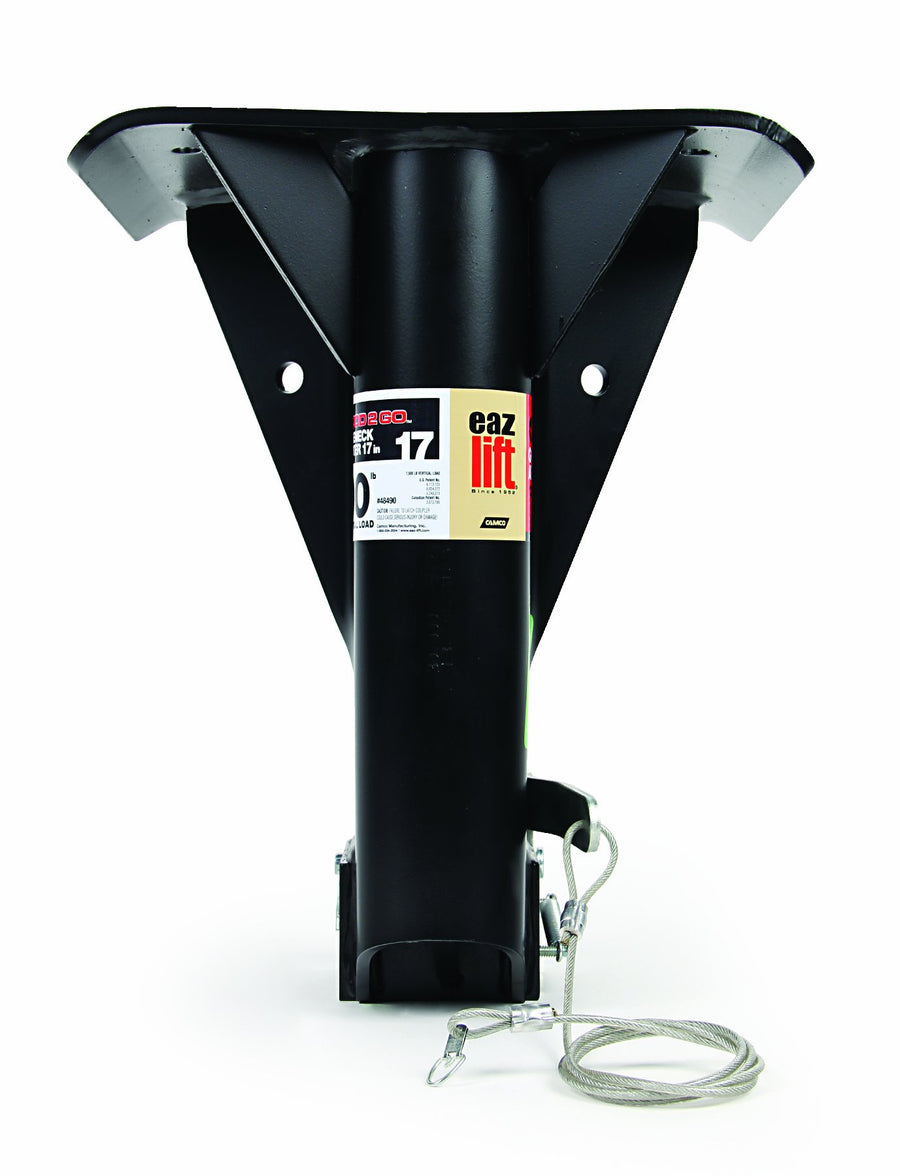 17-inch Eaz-Lift Gooseneck Adapter | Converts Fifth Wheel Trailers to Gooseneck Trailers | Easy to Install | (48490)