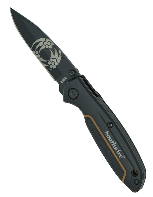 Compact Southwire CDPK Pocket Knife; 2.88" blade; 8CR13MOV Stainless Steel- drop point blade for everyday use
