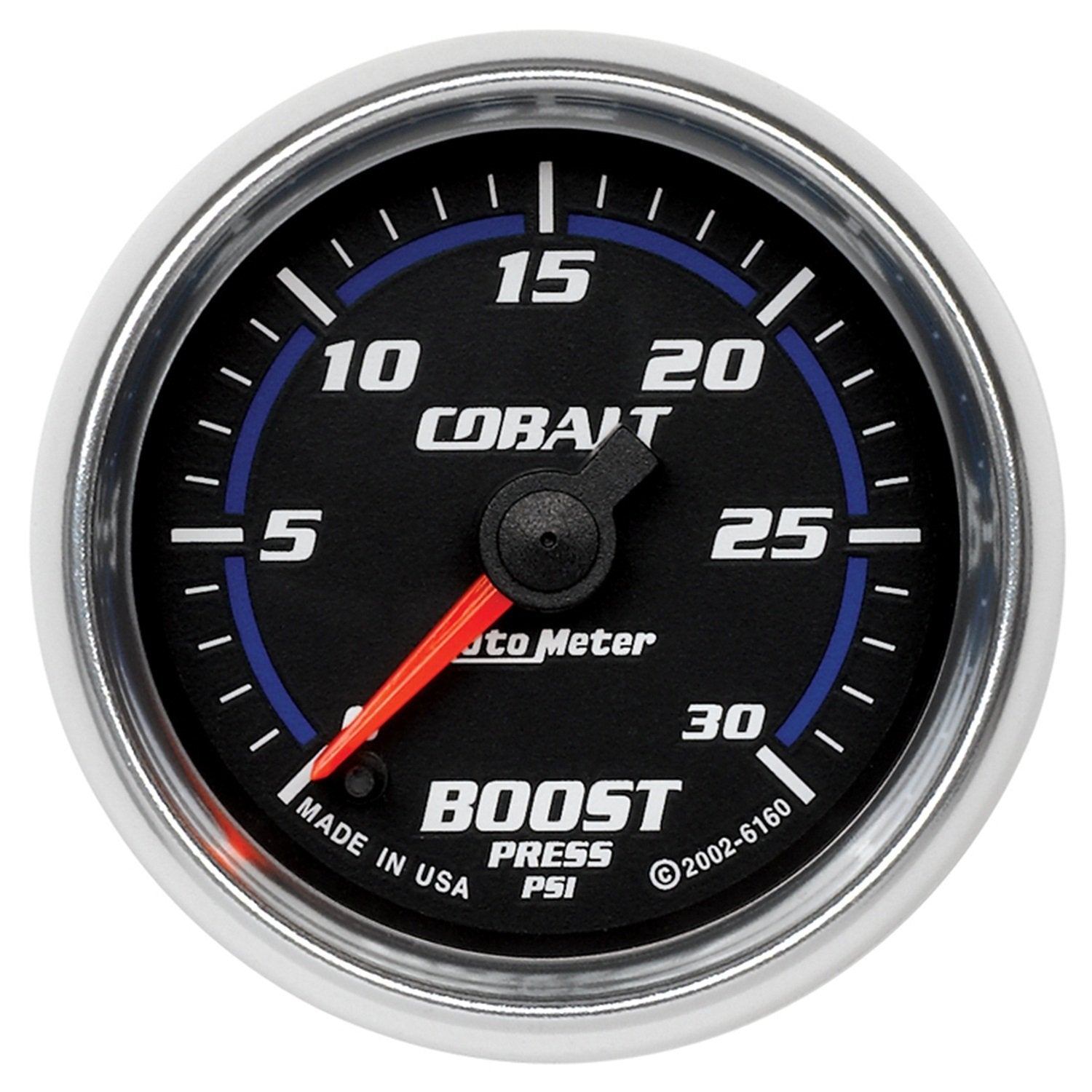 Cobalt Auto Meter 6160 Full Sweep Electric Boost Gauge