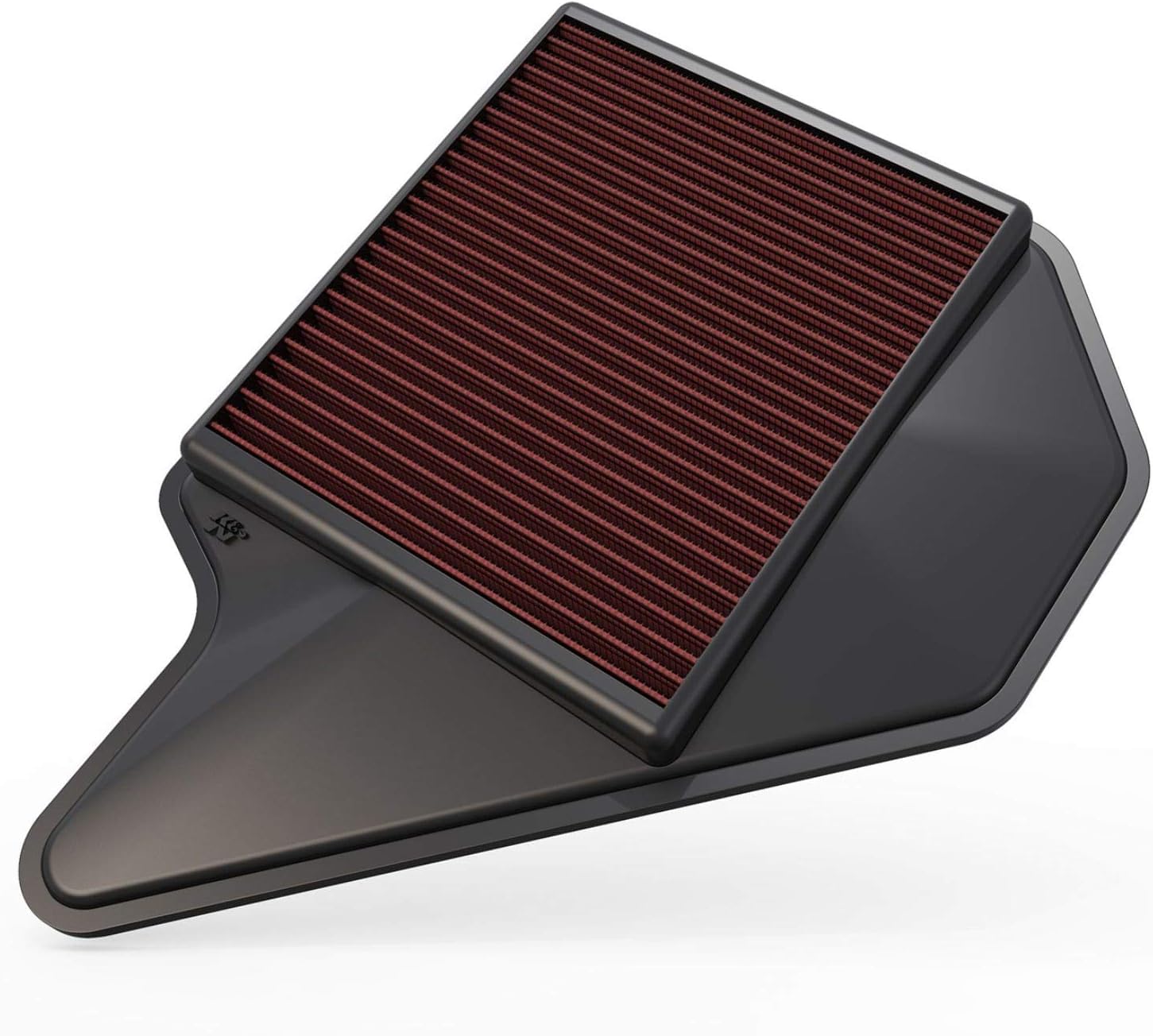 High-Flow K&N Original Lifetime Engine Air Filter: Increase Power: Premium, Washable: Compatible with 2011-2020 Chrysler/Dodge/Lancia/Ram/Volkswagen: Town & Country, Grand Caravan, Crago Van, 33-2462