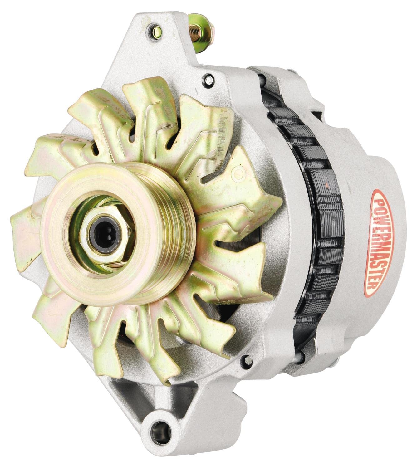 Alt GM CS130 Powermaster Natural 140A 6 grv Pulley Str MTG 6.61" 1-Wire or OE Hookup