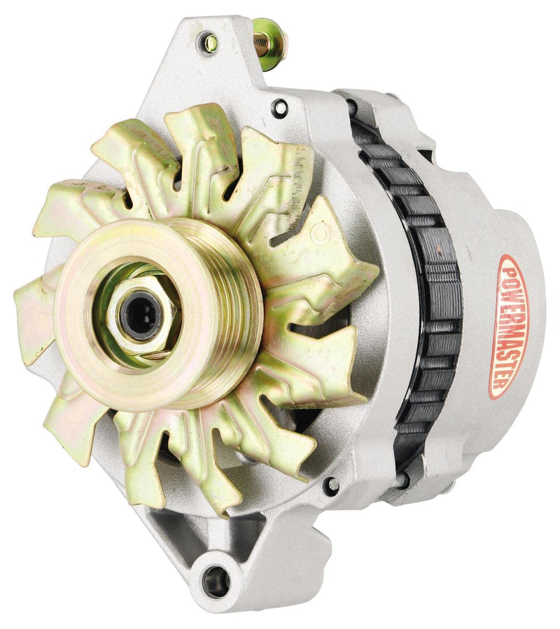 Alt GM CS130 Powermaster Natural 140A 6 grv Pulley Str MTG 6.61" 1-Wire or OE Hookup