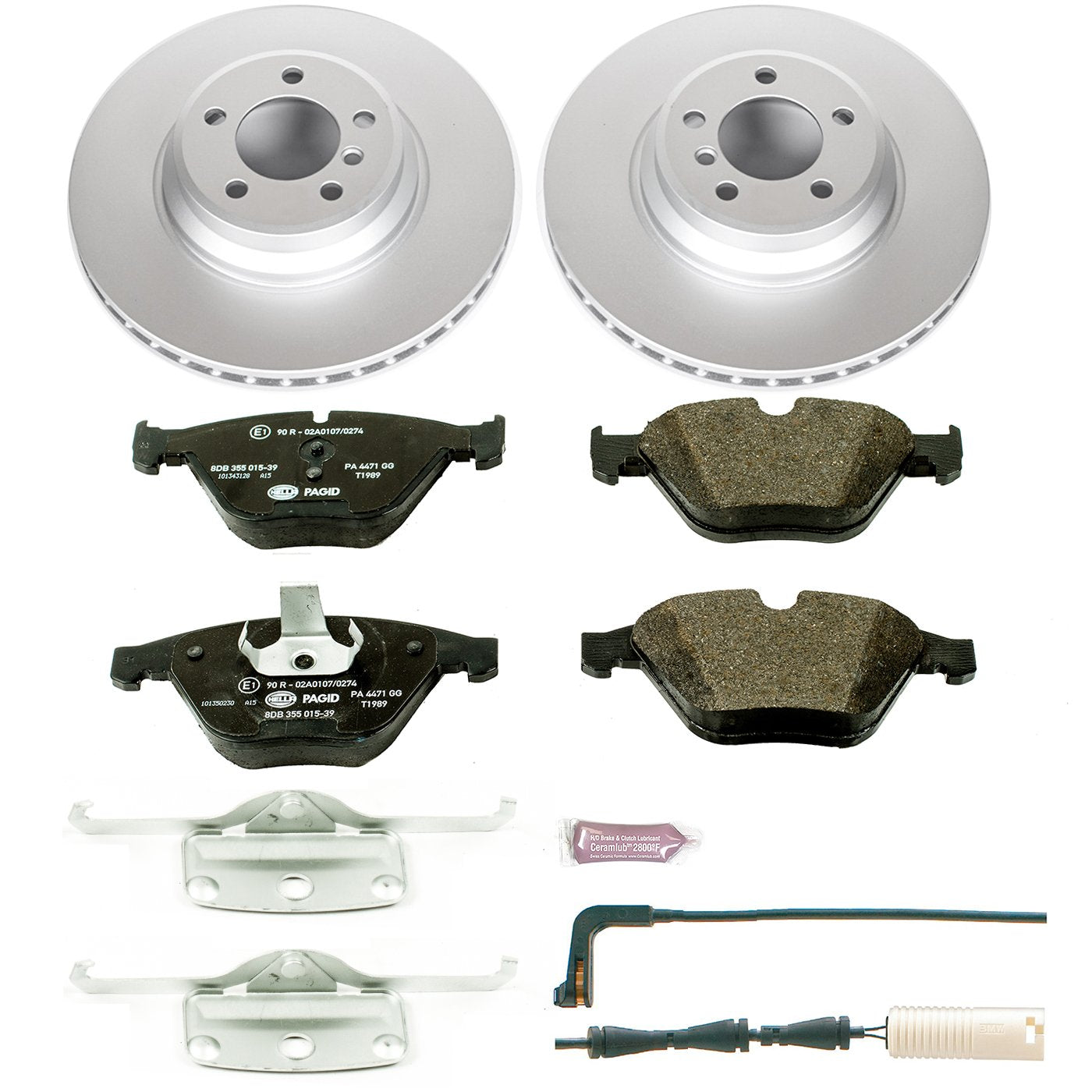 Euro-Stop Power Stop ESK2054 Brake Kit Front BMW