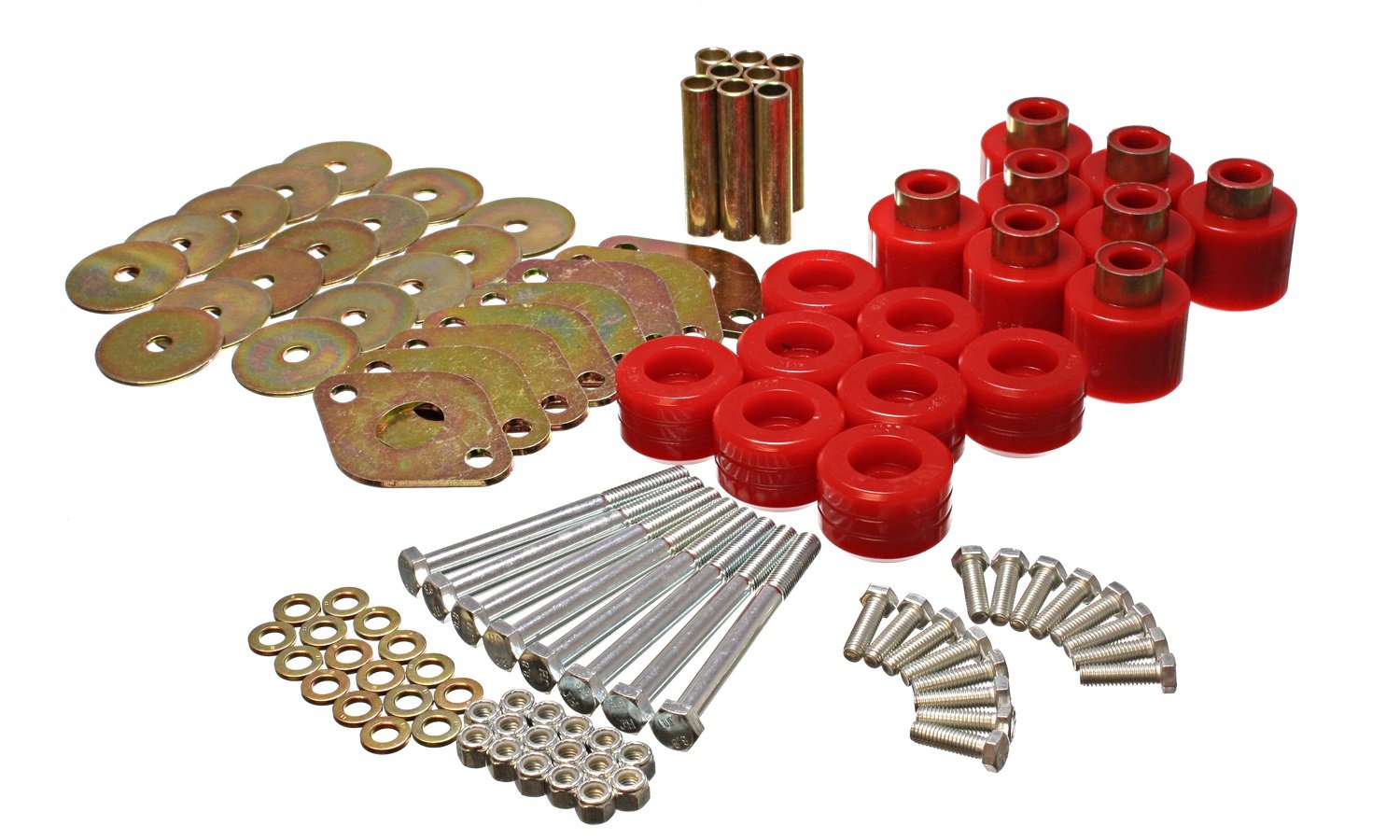 2.4112R Energy Suspension Body Mount Set 1" Lift W/Hardware