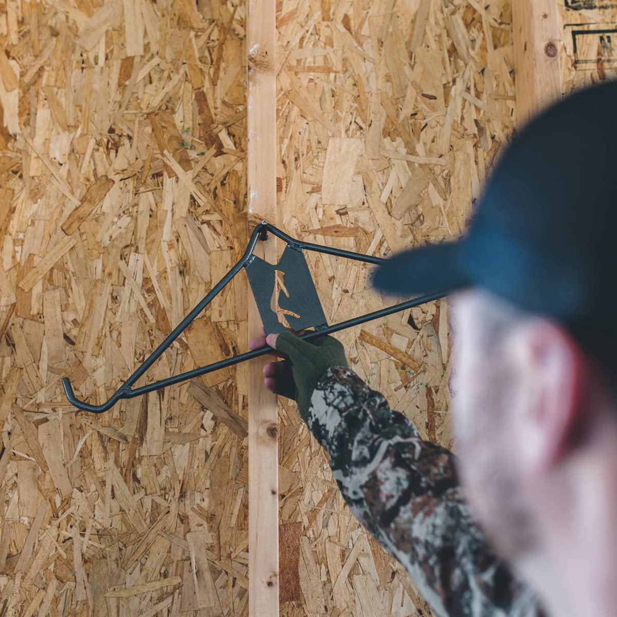 Hanging Deer Gambrel Half Rack - Strong & Reliable Deer Hanger for Skinning Holds up to 600 lbs - Powder-Coated Finish