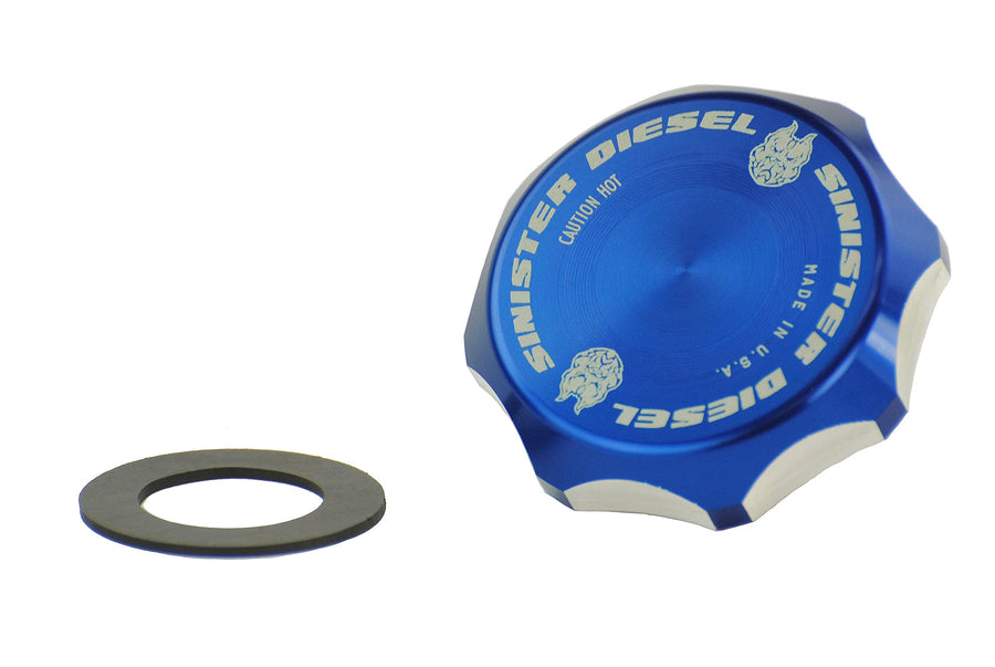 Oil Fill Cap Sinister Diesel for 1999-2010 Ford Powerstroke 7.3/6.0/6.4