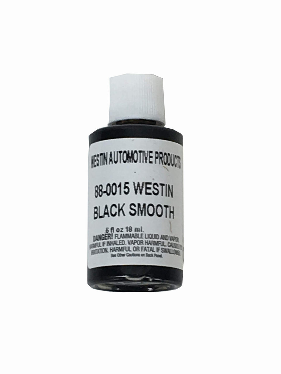 88-0015 Westin Touch Up Paint Brush Cap Bottle .6 oz. Black Touch Up Paint