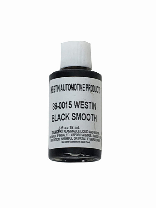 88-0015 Westin Touch Up Paint Brush Cap Bottle .6 oz. Black Touch Up Paint