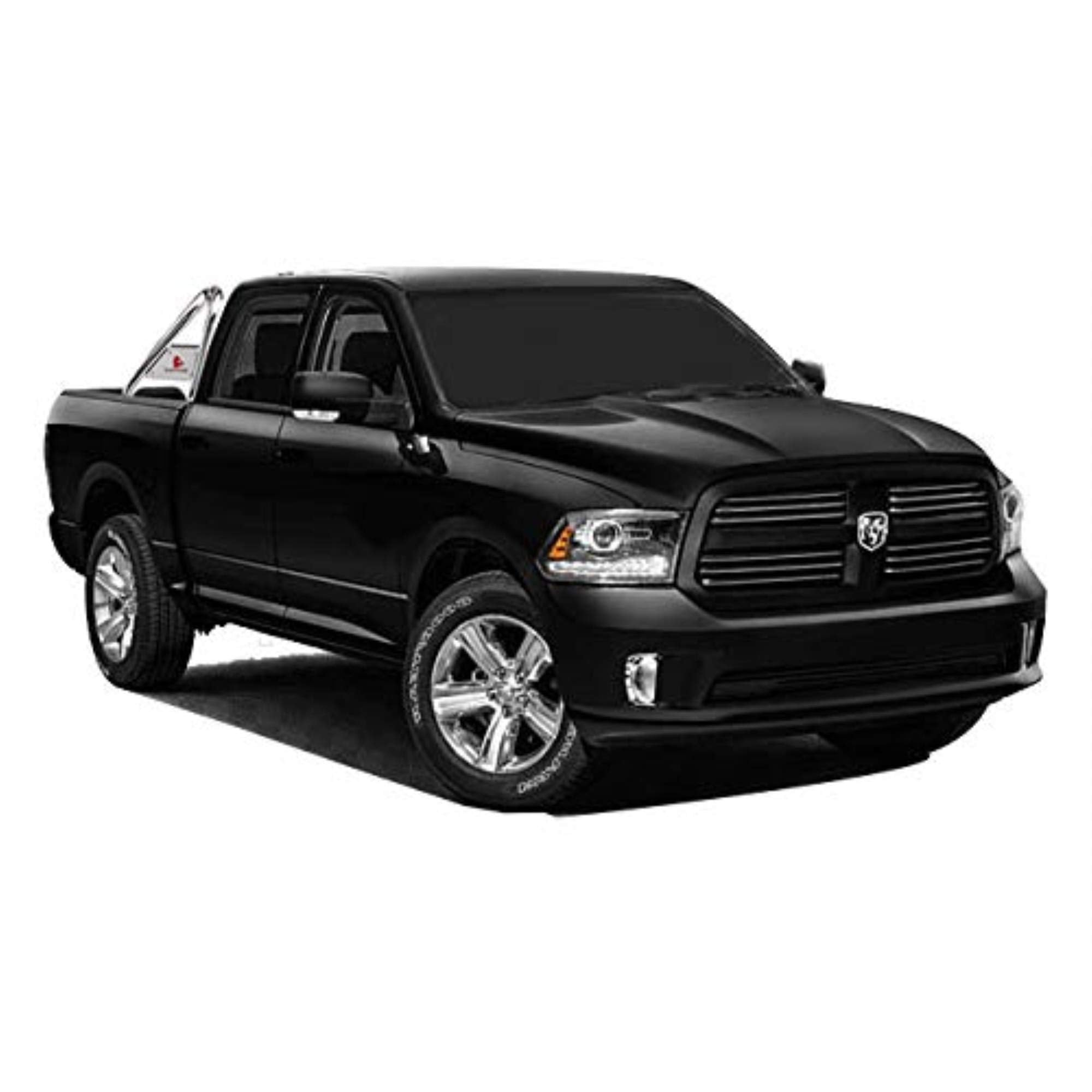 Classic Black Horse Roll Bar Stainless Steel Compatible with 19-24 Ram 1500 Excludes Classic models-RB002SS