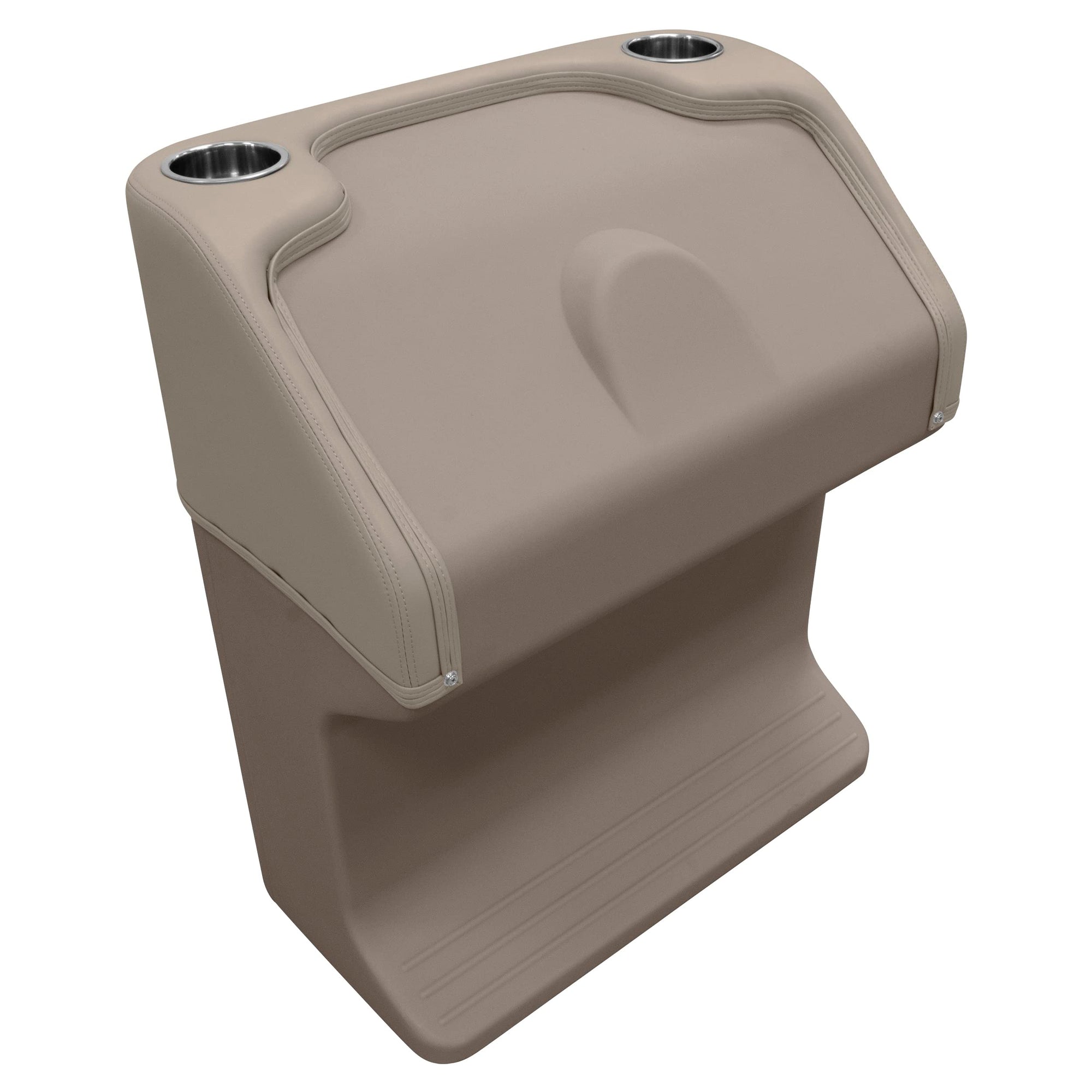 Wise Premier Series BM1158-1749 Pontoon Helm Steering Console, Mocha Java/Café/Mushroom