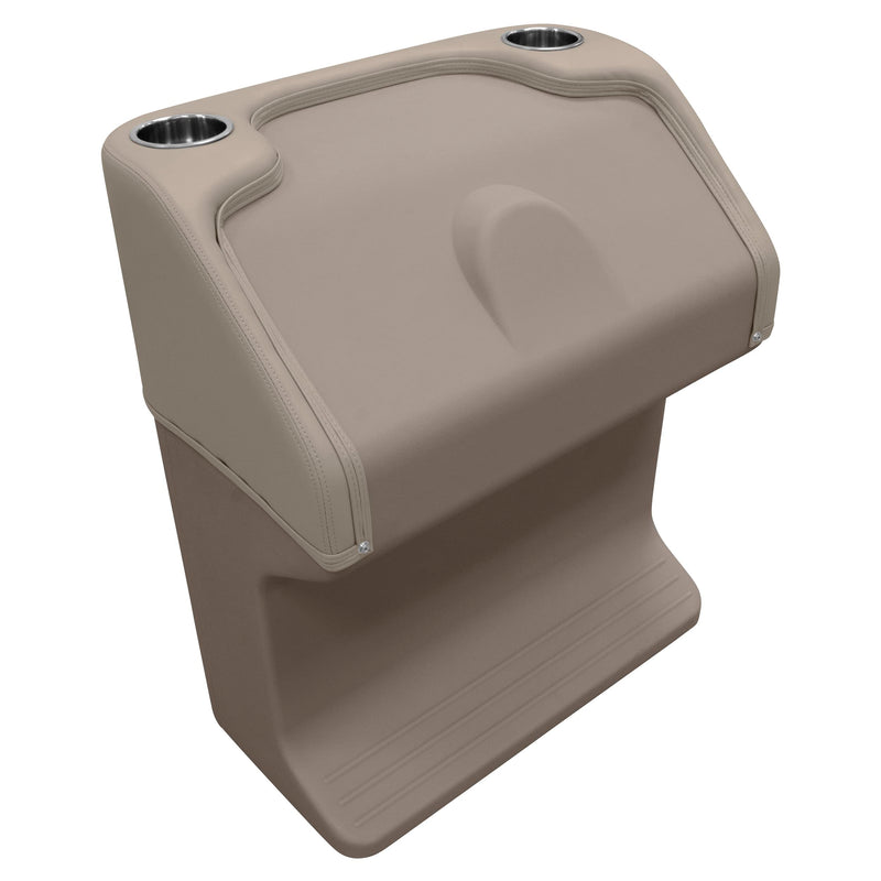 Wise Premier Series BM1158-1749 Pontoon Helm Steering Console, Mocha Java/Café/Mushroom
