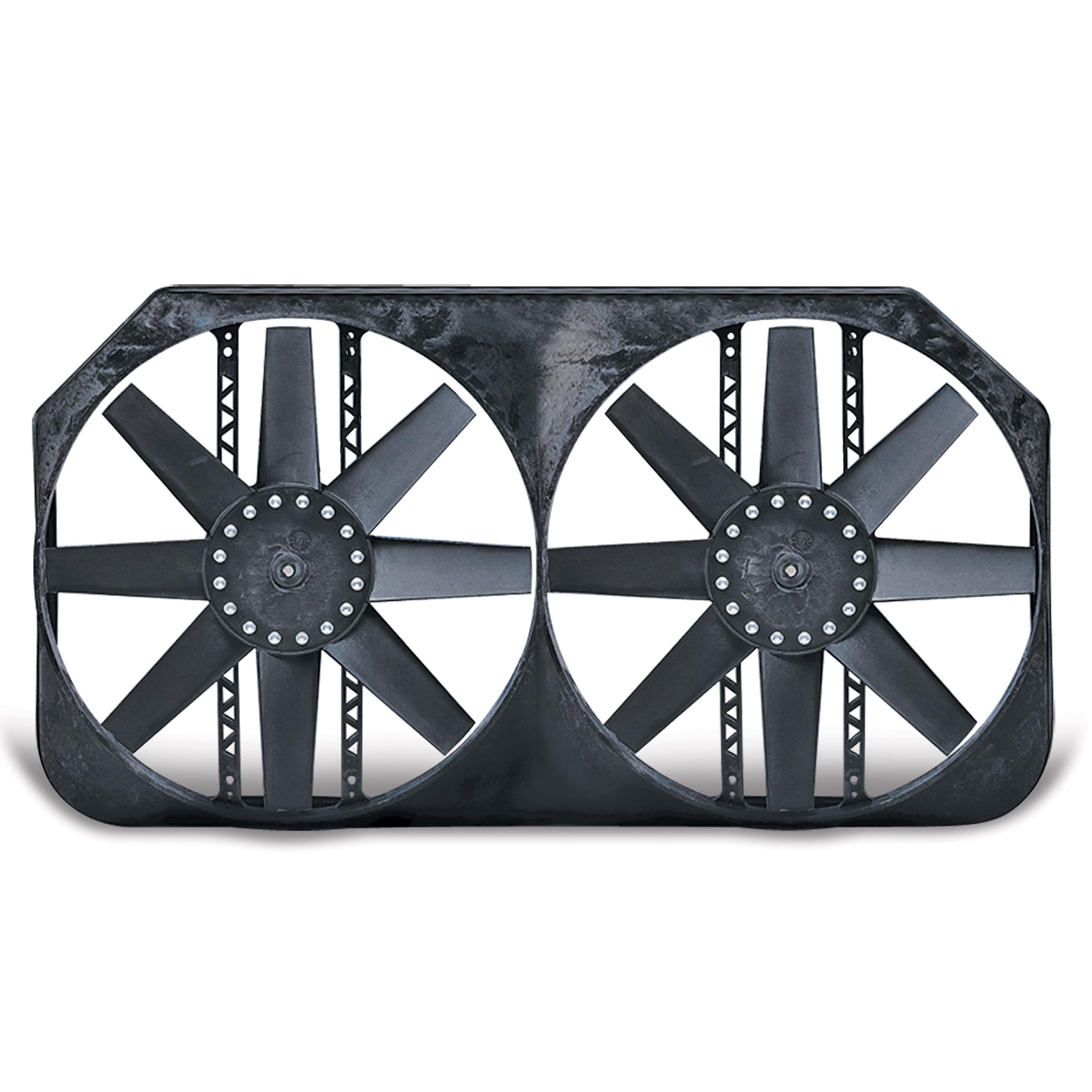 Electric Dual Fan for 2000-2004 Chevy Truck with Variable Speed Controller, Puller Fan for 34-Inch Cores Only (282), Car Accessories, 15 Inches