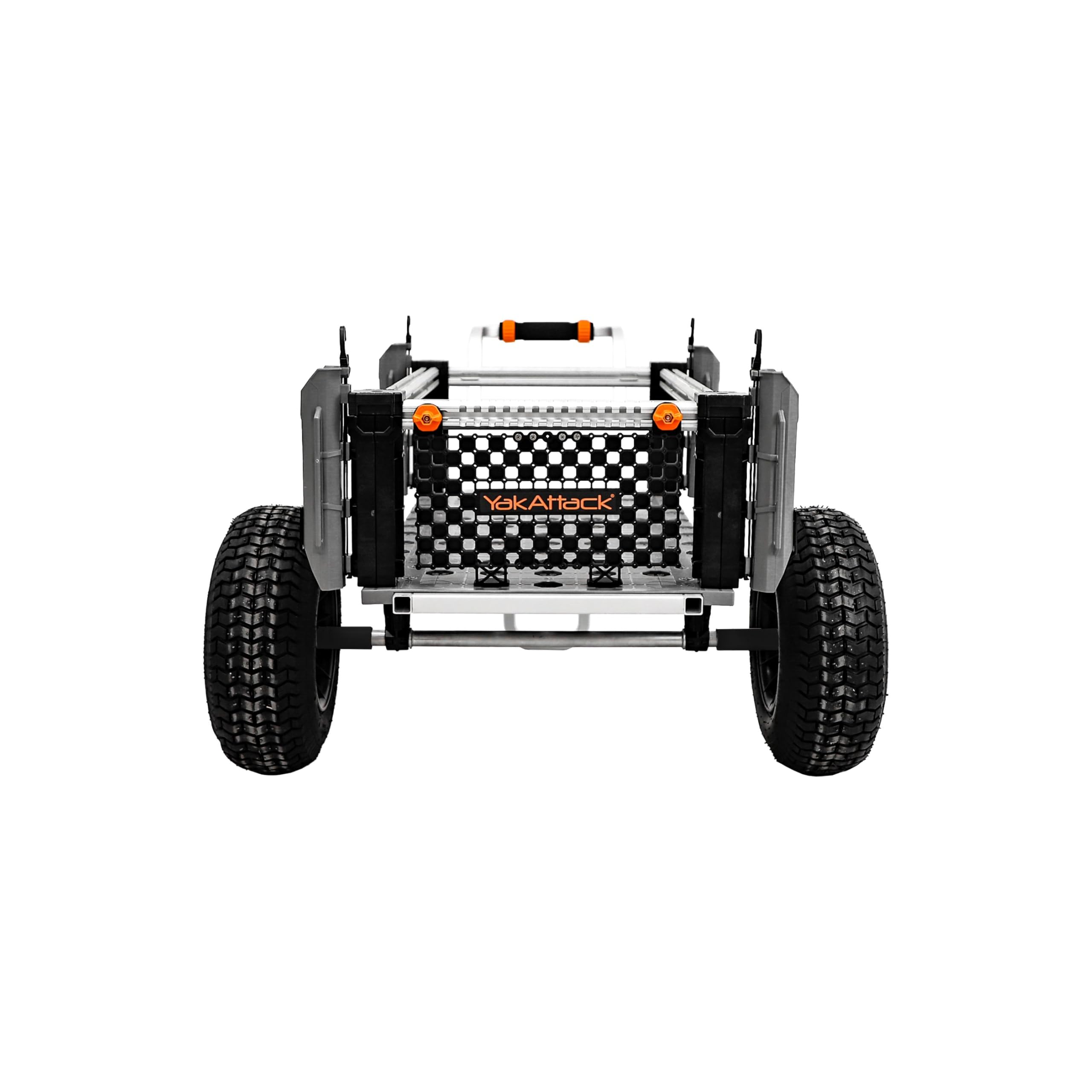 SandRig YakAttack Surf Beach Cart | Heavy-Duty 20” x 36” Gear Hauler with 16” Rubber Tires | Adjustable Design for Fishing, Camping & Beach Trips | High-Capacity, Rust-Resistant Aluminum Frame