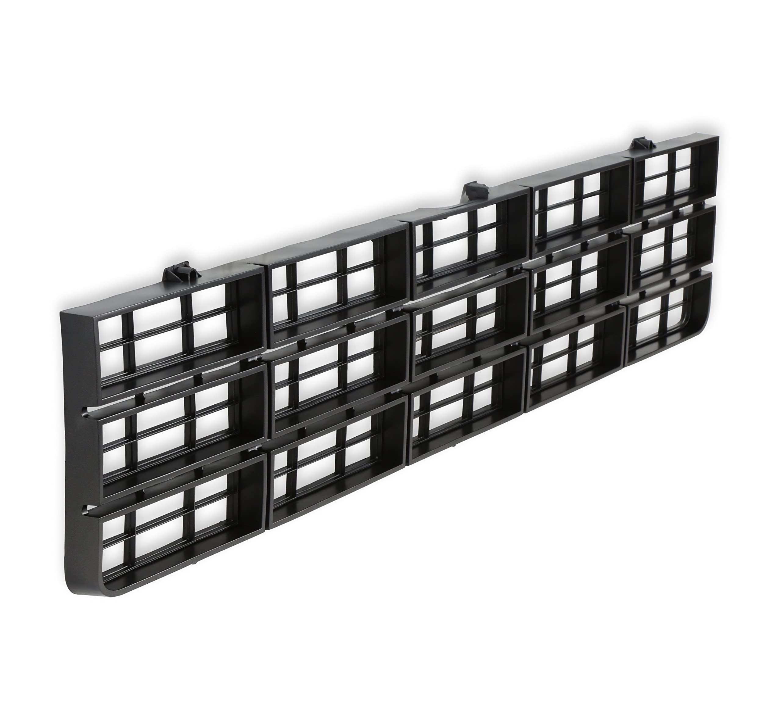 Holley 04-309 Classic Trucks C/K Chevy Grille - w/o Bowtie - Dark Charcoal