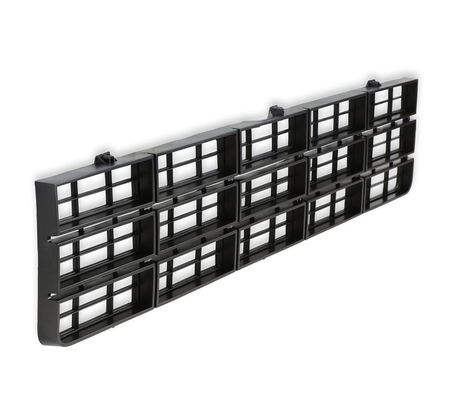 Holley 04-309 Classic Trucks C/K Chevy Grille - w/o Bowtie - Dark Charcoal