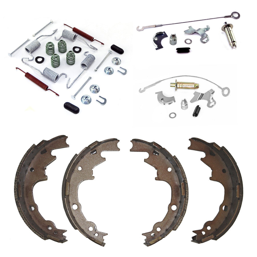 Drum Brake Shoe Service Kit, Rear | Omix-Ada 16766.06 | Fits 2000-2006 Jeep Wrangler TJ