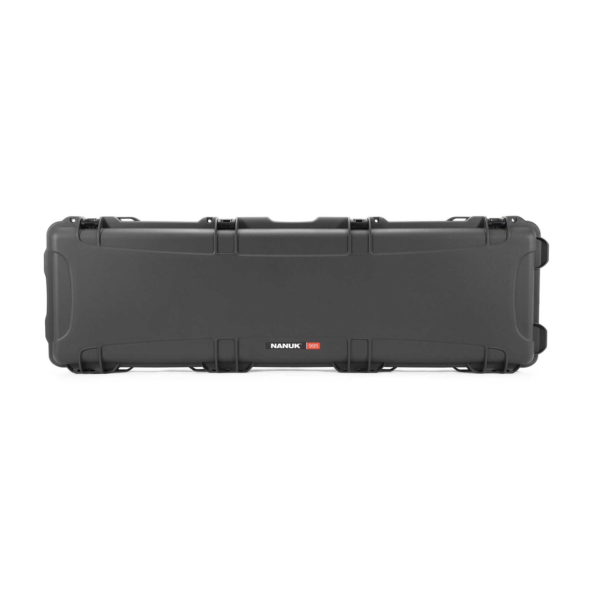 Waterproof Nanuk 995 Professional Gun Case w/Wheels - Graphite