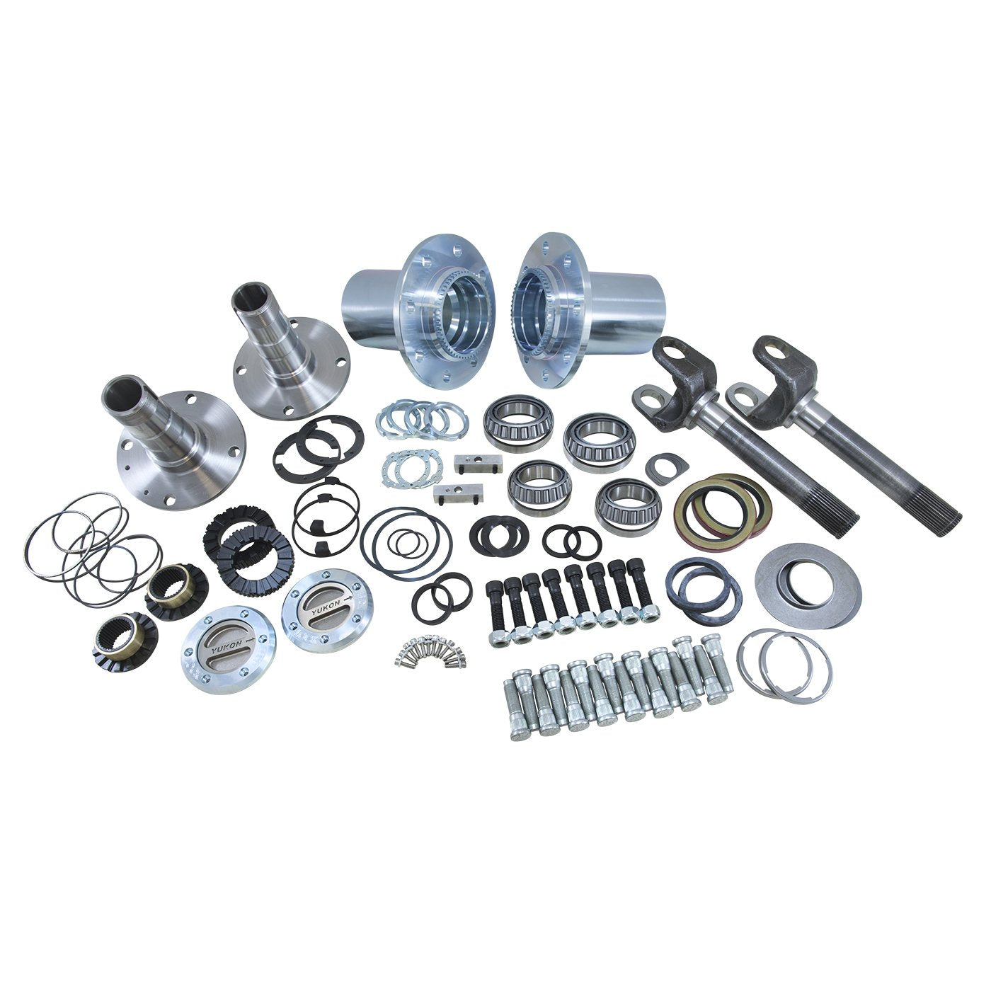 Spin Free Locking Hub Conversion Kit Yukon Gear & Axle (YA WU-04) for Dodge SRW Dana 60 AAM Differential