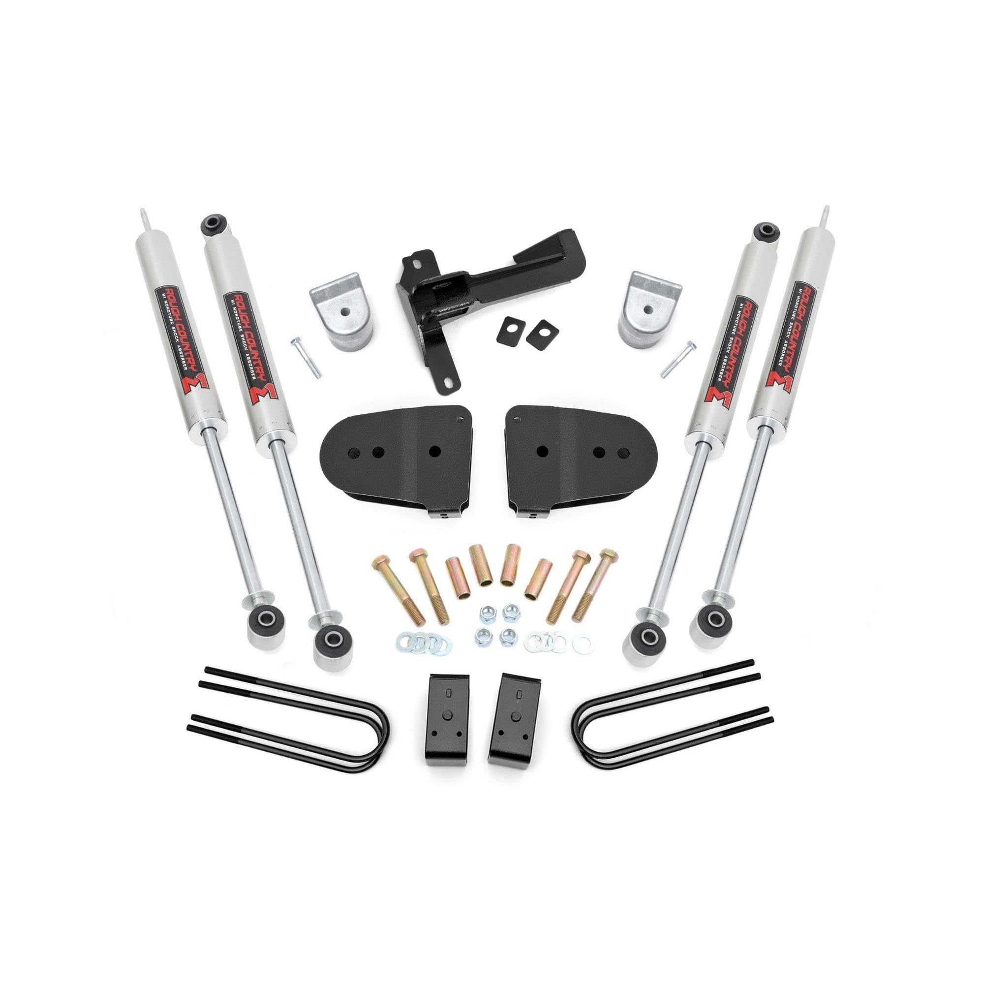 3" Rough Country Lift Kit w/M1 Shocks for 2023 Ford F-250 Super Duty - 43440