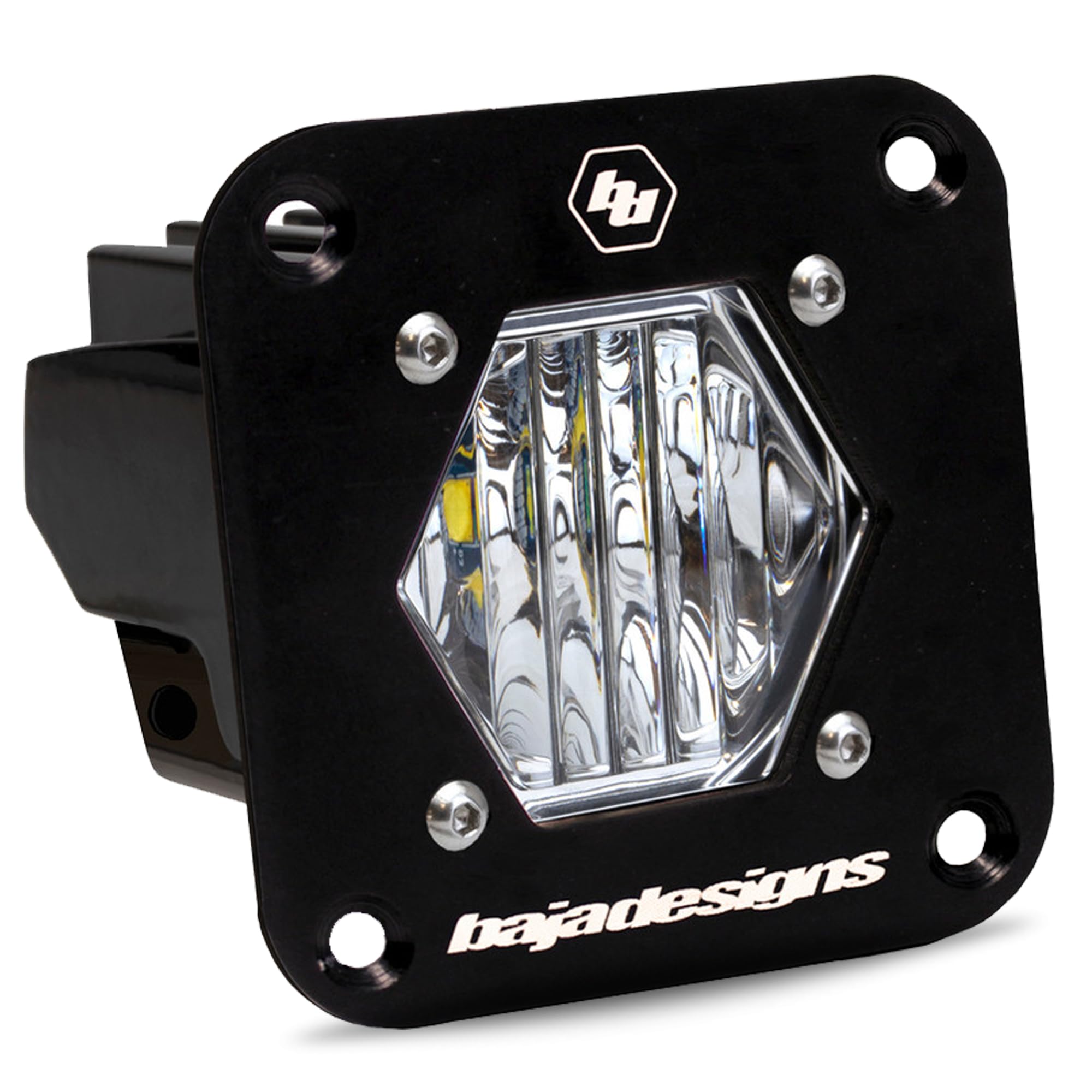 Baja Designs S1 Wide Cornering LED Light Pod Flush Mount Clear