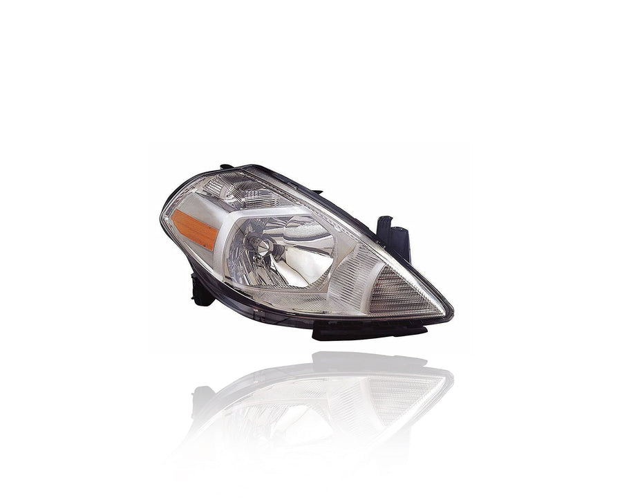 Eagle Eyes Passenger DS628-B001R Headlamp Assy Fits Nissan Versa, Clear