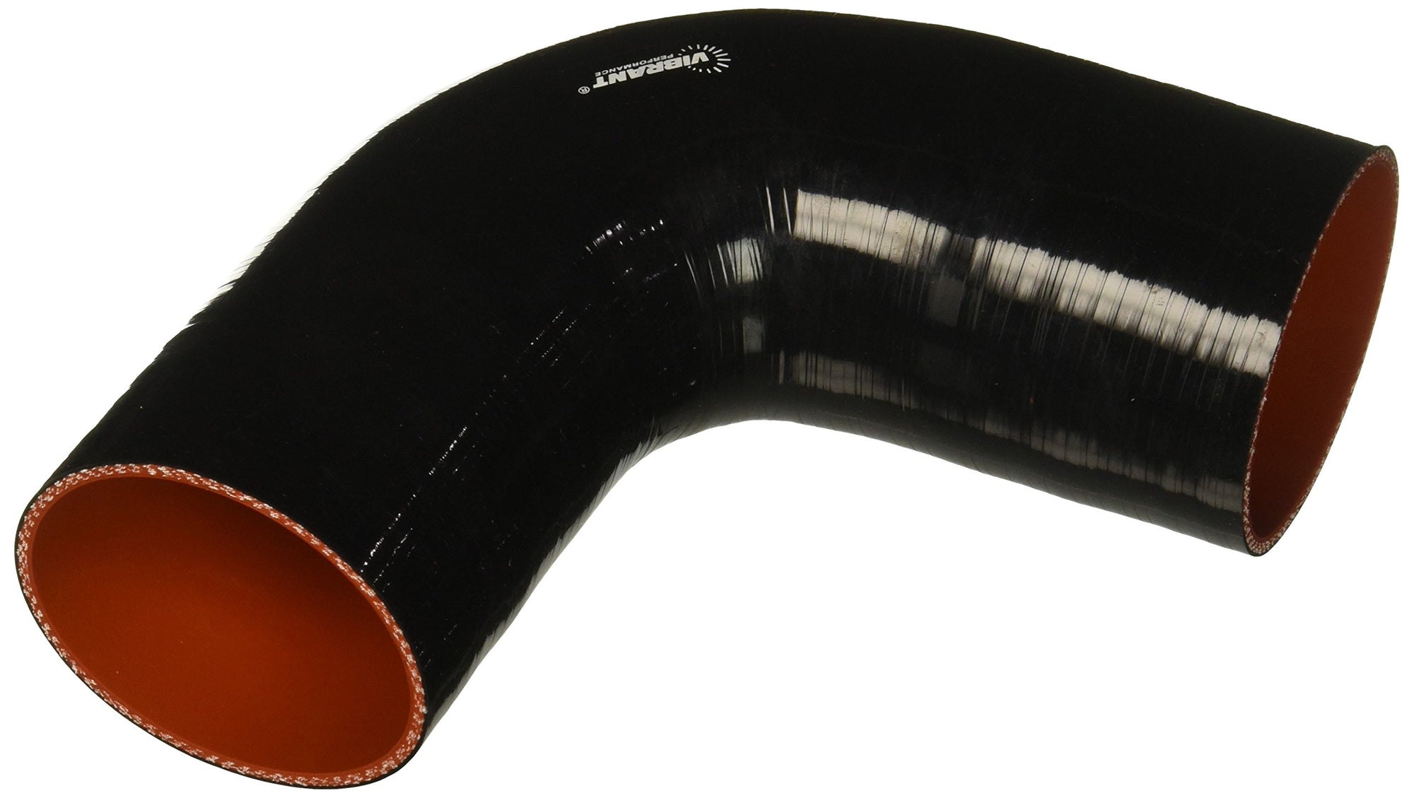Black Vibrant Performance 2747 Silicone Elbow Connector
