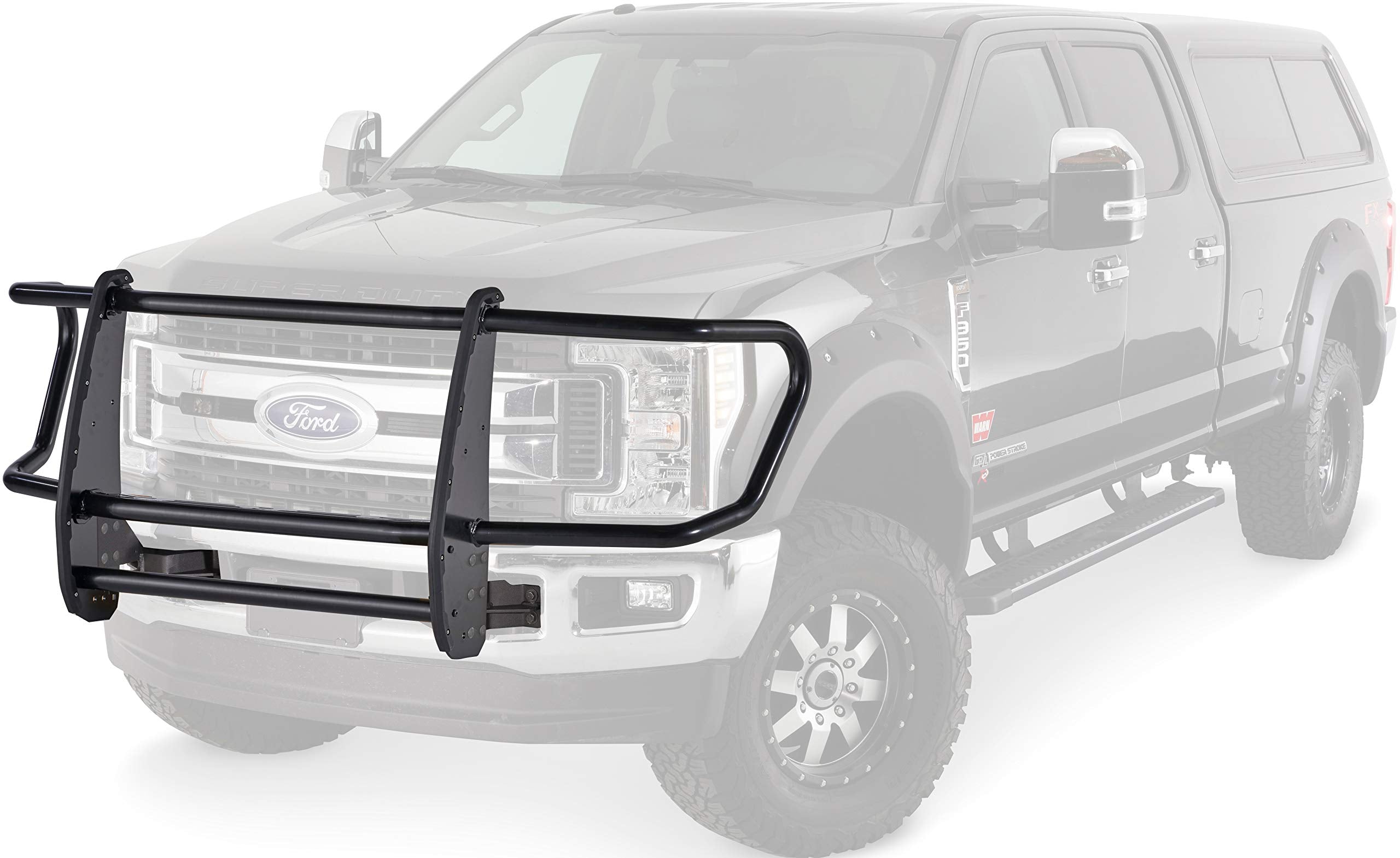 Gen III WARN Trans4mer System: Full Grille Guard, No Winch Mount - Ford Super Duty (2017-2019)