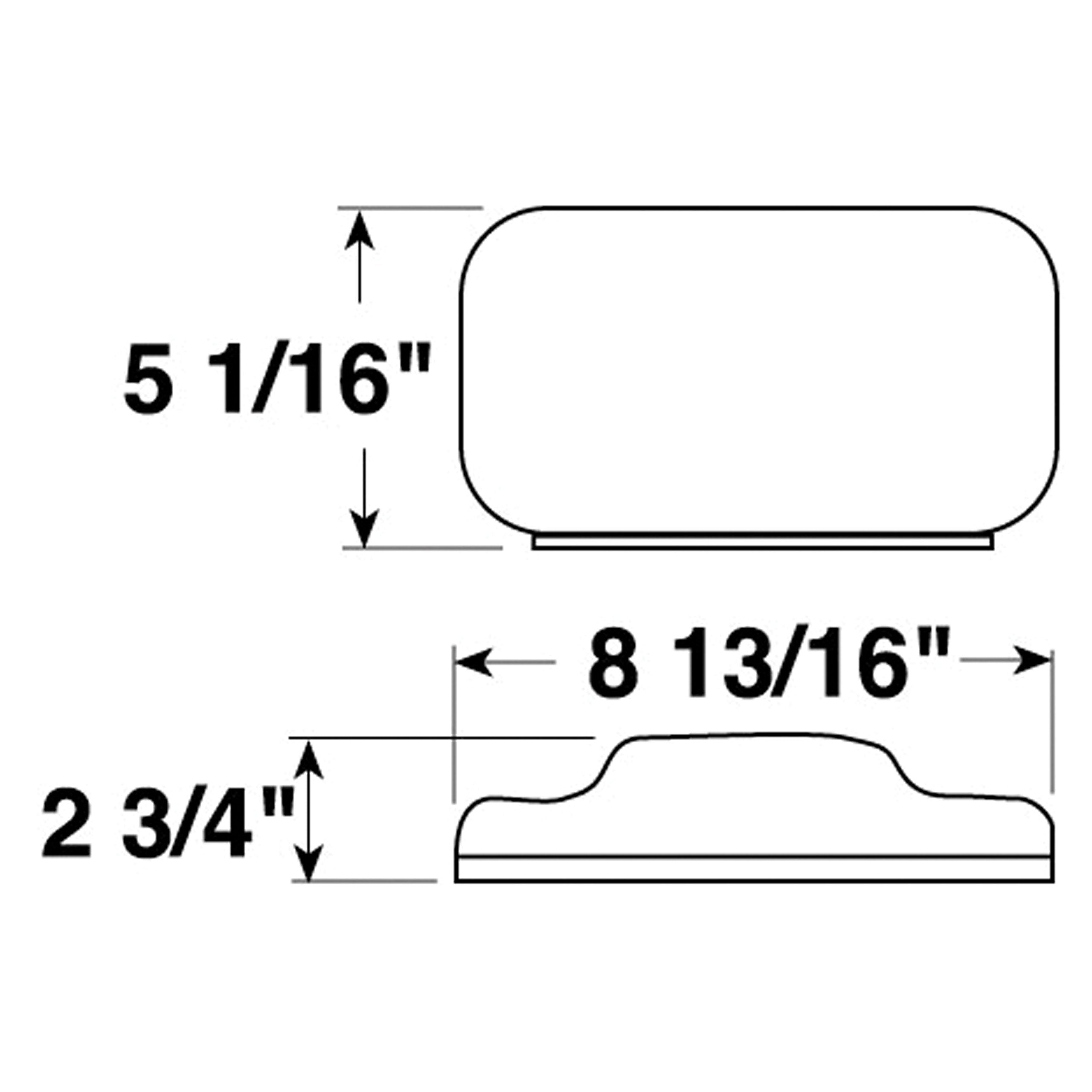 Surface Mount Peterson Manufacturing (V457L) Combination Stop/Turn/Tail Light