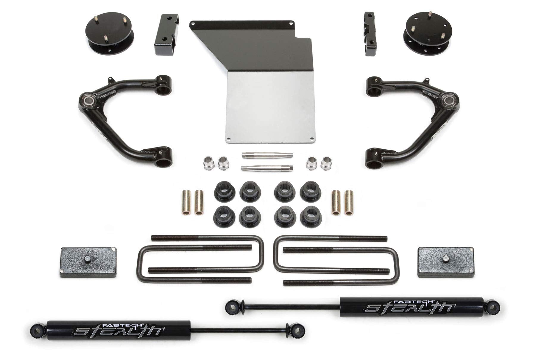 K1062M Fabtech 4in Lift System w/Shocks