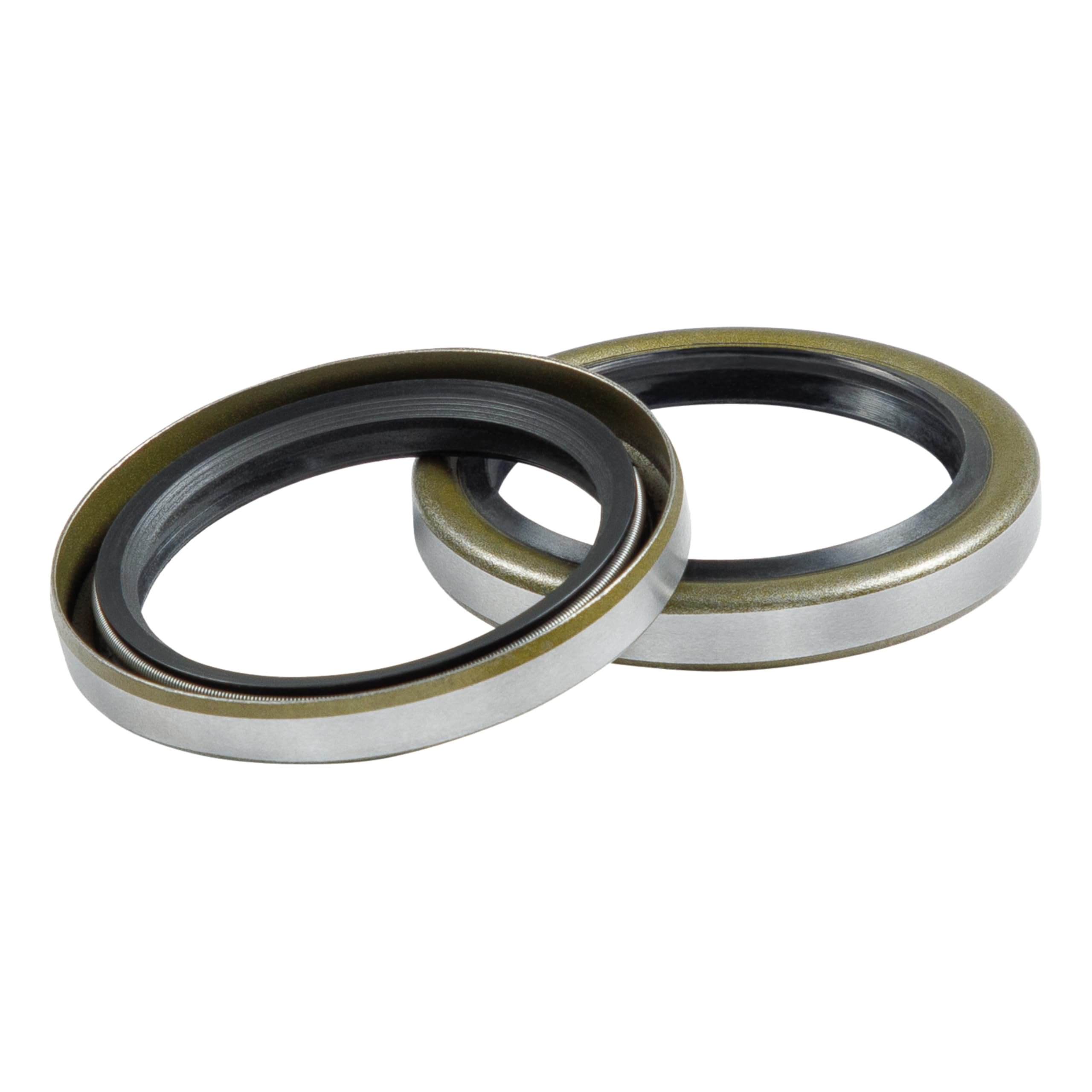Double Lip Grease Seal Lippert for 2,200-lb. Trailer Brake/Idler Hub Assemblies with 1.983" Hub Bore Diameter, 1.5" Spindle Diameter, 1/4" Width, Grease Application (2-Pack) - 2023134653