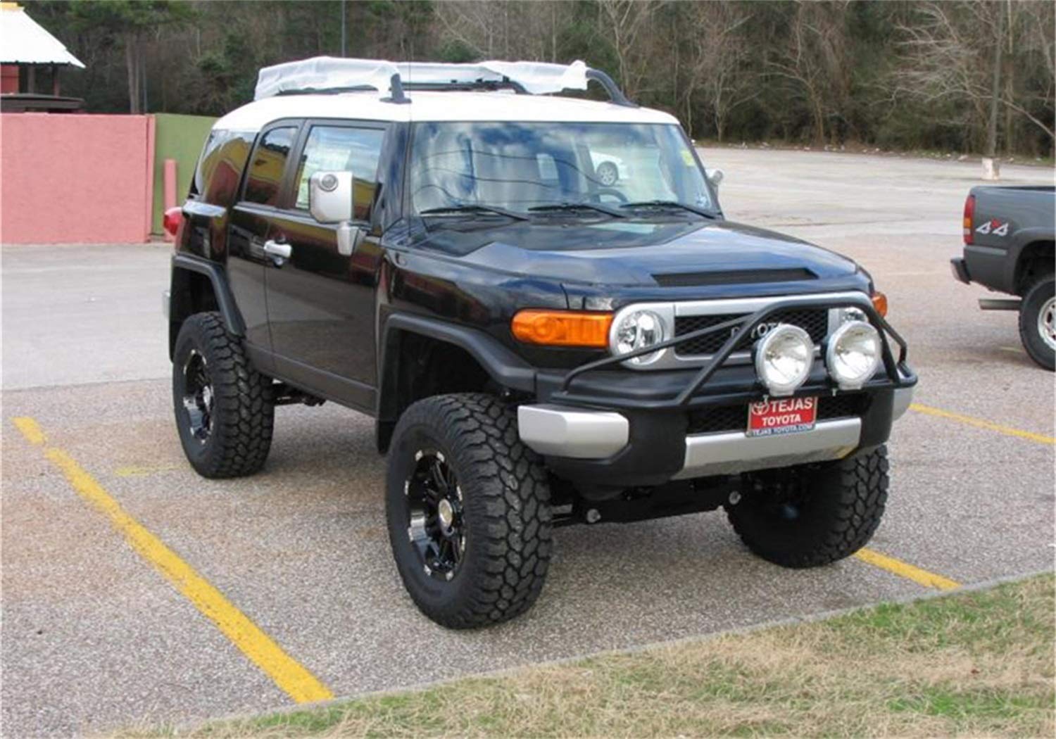 N-Fab Light Mount PreRunner With Tabs | Textured Black | T062LH | Fits 2006-2018 Toyota FJ Cruiser