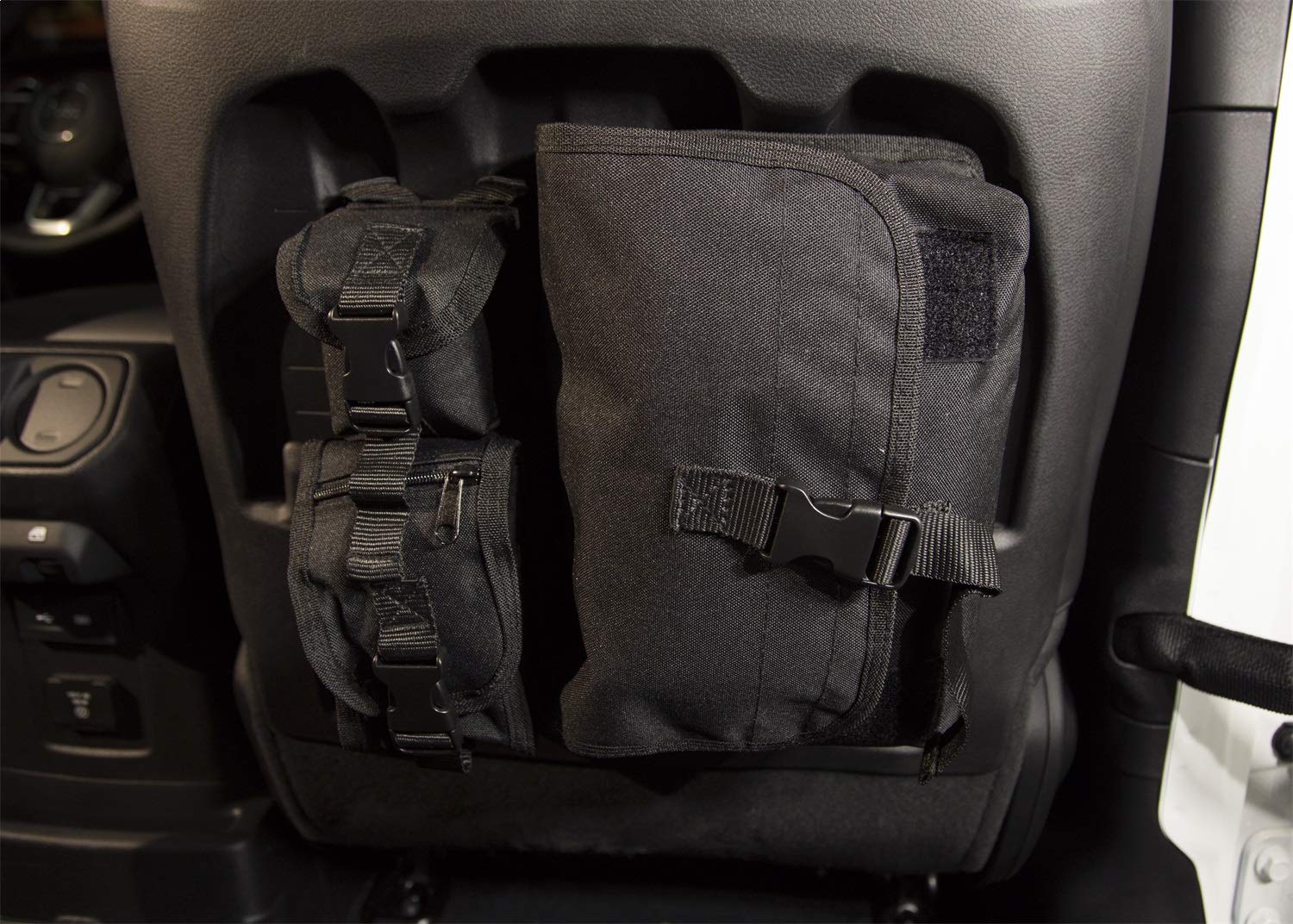 MOLLE Storage Bag System Rugged Ridge for Jeep Wrangler/Gladiator | 12113.01 | Fits 2018-2025 Jeep Wrangler JL Rubicon; 2020-2025 Jeep Gladiator JT Rubicon