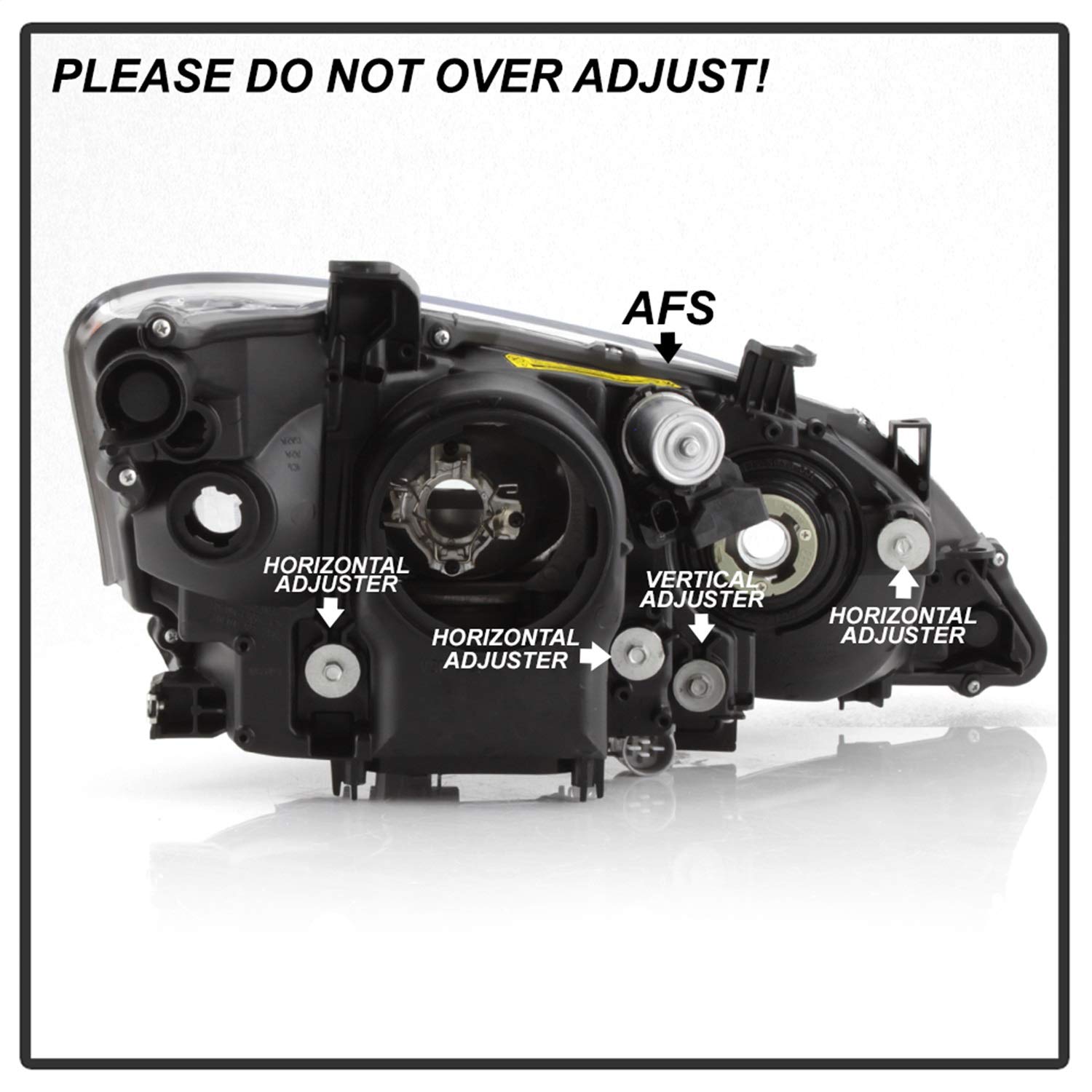 OE Style Xtune Headlight (PRO-JH-LES10-AFS-OE-L) (OE)