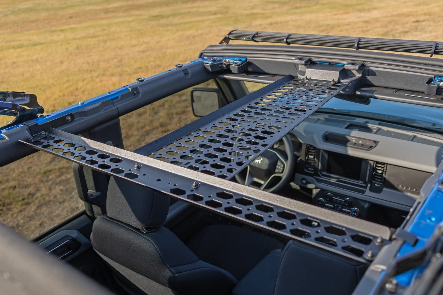 Overhead Molle Panel Kit Rough Country for Ford Bronco 4-Door (2021-2025) Without Overhead Dome Light