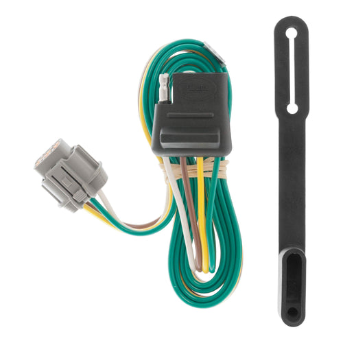 CURT Vehicle-Side Custom 4-Pin Trailer Wiring Harness, Fits Select Nissan Frontier, Pathfinder, Xterra, Suzuki Equator