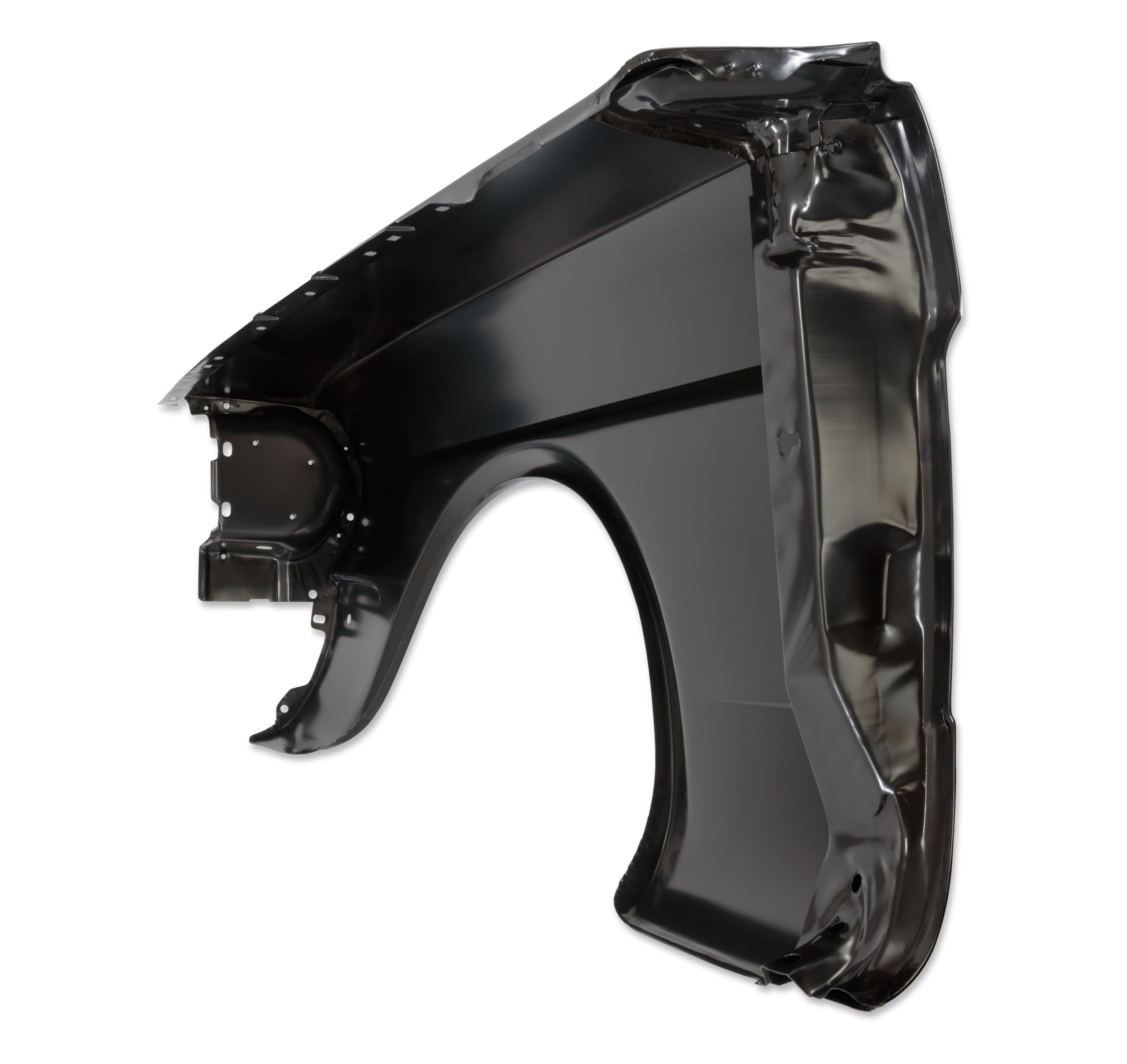 Steel Black Scott Drake Fender (RH), Compatible with 1964-1966 Ford Mustang, Model C5ZZ-16005-AR