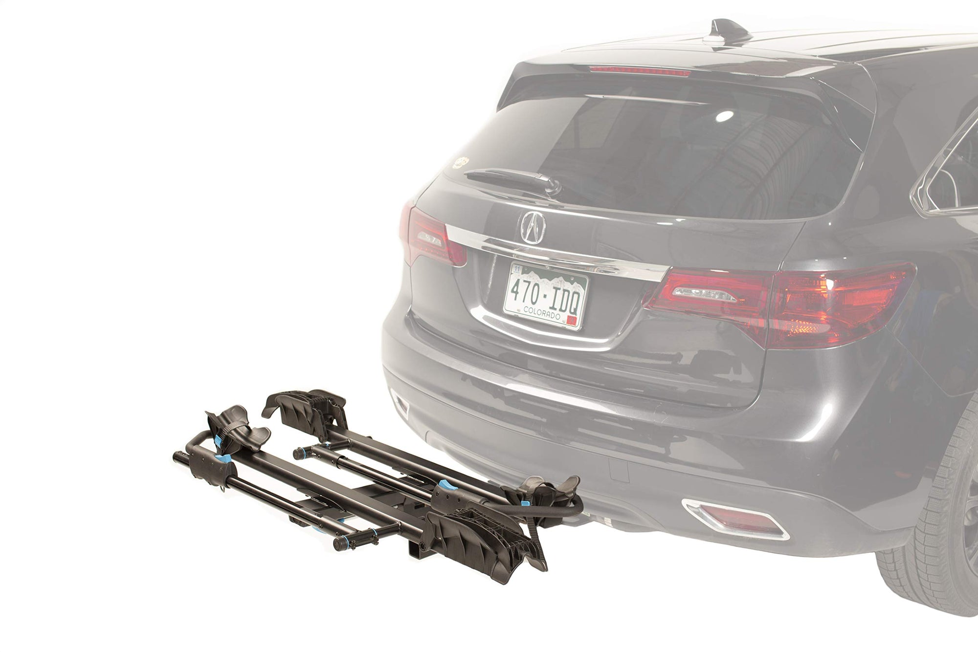 2-Bike Monorail Platform Hitch Rack