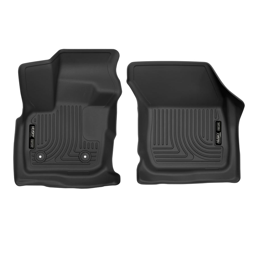 Husky Liners Floor Mats X-act Contour | Fits 2017-2020 Ford Fusion & Lincoln MKZ | Front Row, 2-pc Black - 55591
