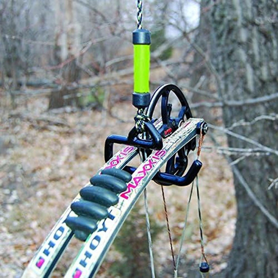 HME Limb Lift Archer's (25 FT) - Reliable Sturdy Adjustable Easy-to-Install Hunting Bow Lift System with Highly Reflective Band