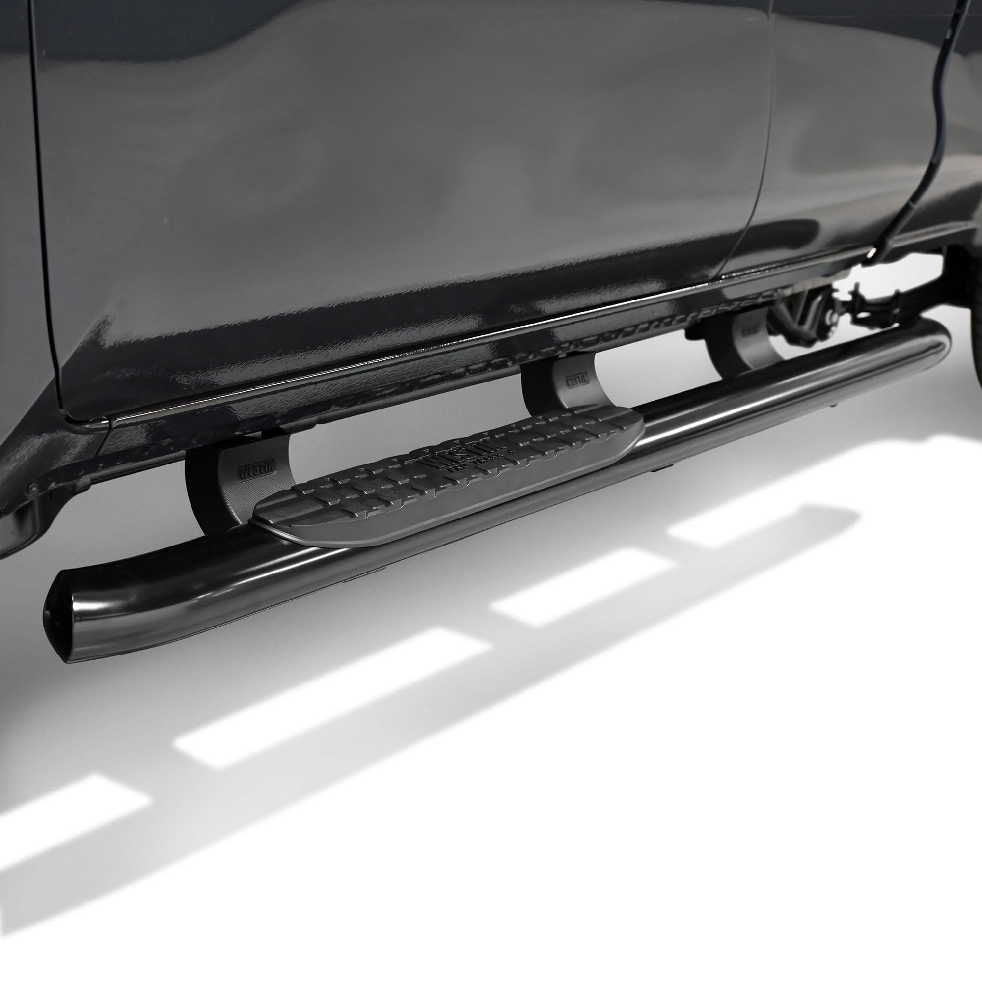 PRO TRAXX 4 Westin Oval Nerf Bars fits 2024-2026 Tacoma Access Cab Black Pair