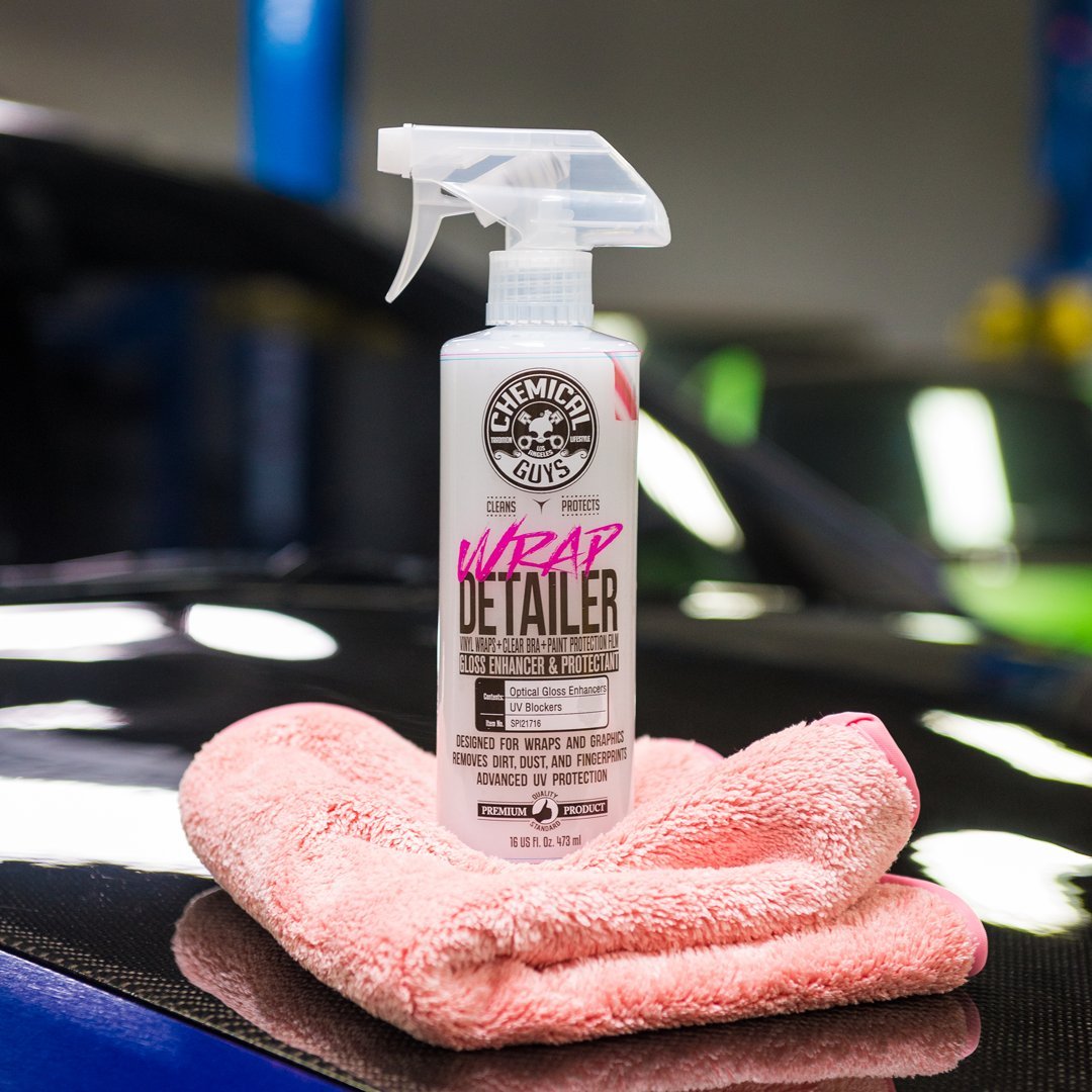 Chemical Guys Wrap Detailer SPI217 Gloss Enhancer & Protectant (1 Gal), 128 fl. oz