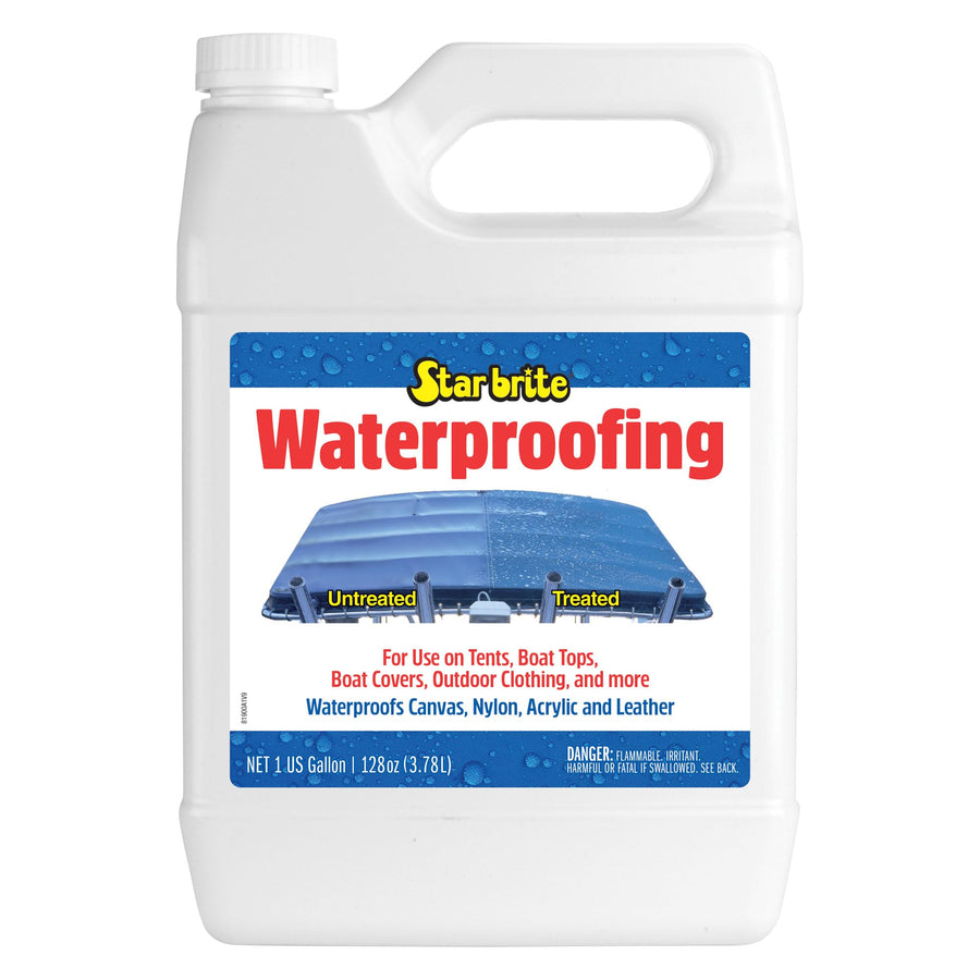 Waterproofing Spray Star brite, Waterproofing + Stain Repellent + UV Protection, 128 oz