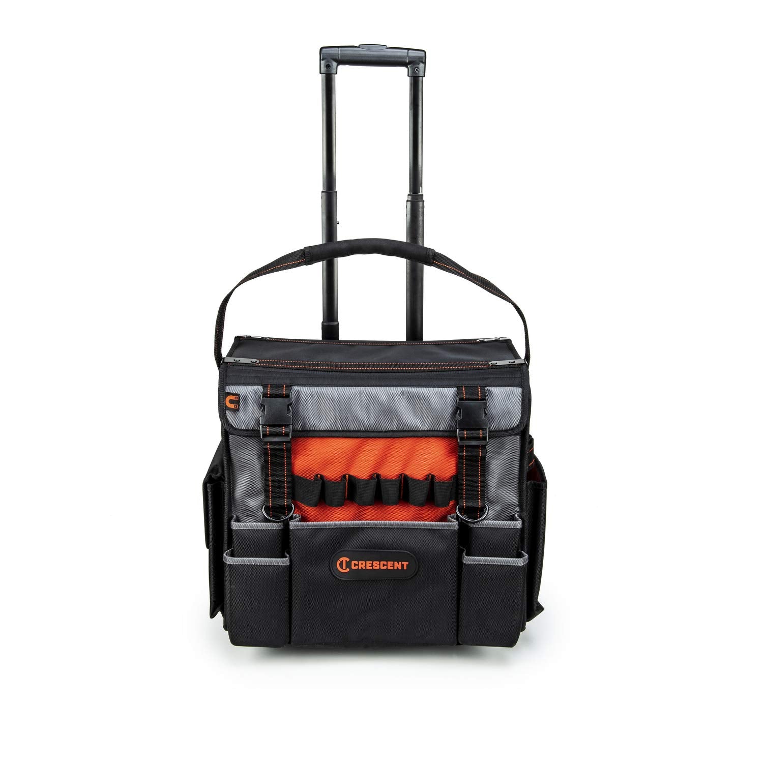 Crescent 18" Rolling Tradesman Tool Bag - CTBR1850, Orange