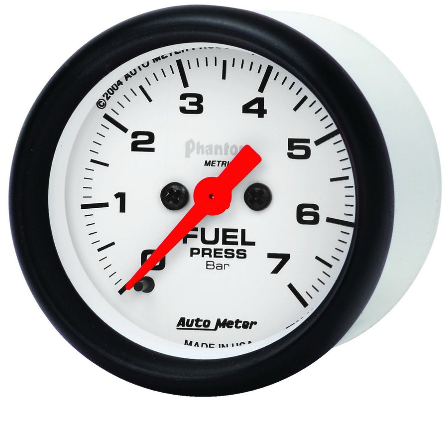 Phantom Electric Fuel Pressure Gauge Auto Meter 5763-M