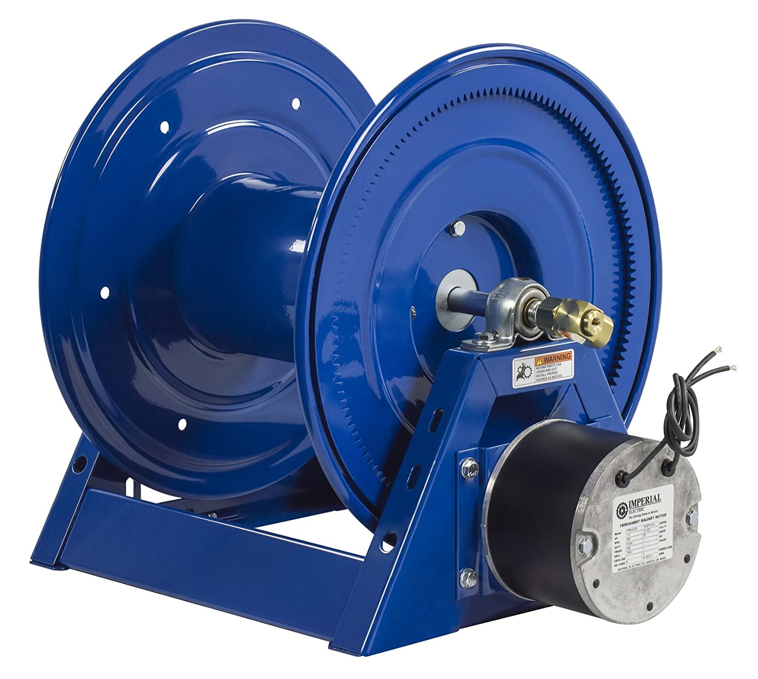 Competitor Series Coxreels 1125-4-200-E Motorized Reel - 1/2" Hose ID - 200' Length - For Air Compressor, Garden and Pressure Washer Hoses Professional Grade (Hose Not Included) Made in USA