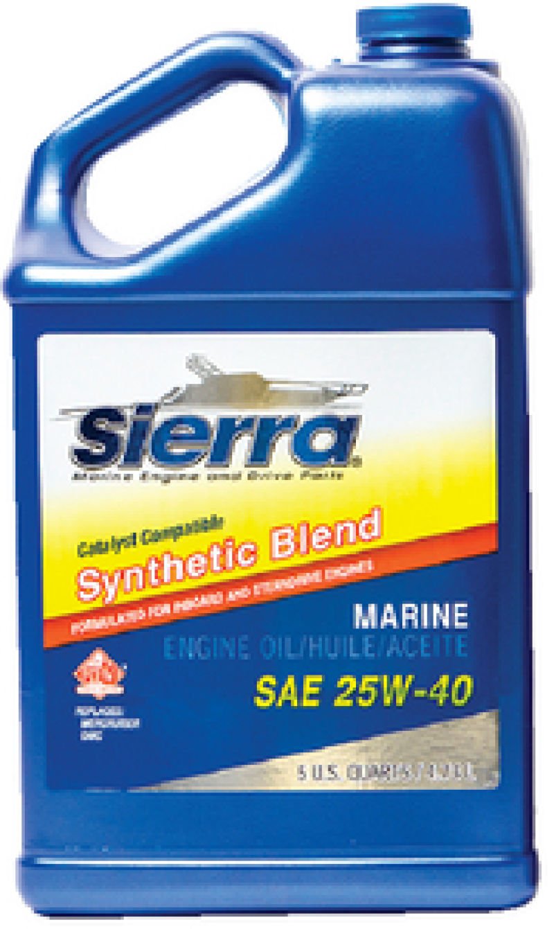 Sierra 18-9440CAT-7 Sierra 25W-40 Synthetic Blend Catalyst Engine Oil - 55 Gallon