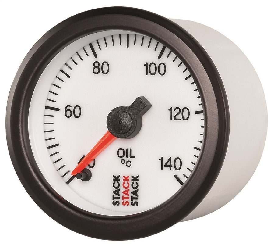 1/8" NPTF Male Stack ST3359 Professional Stepper Motor Oil Temperature Gauge