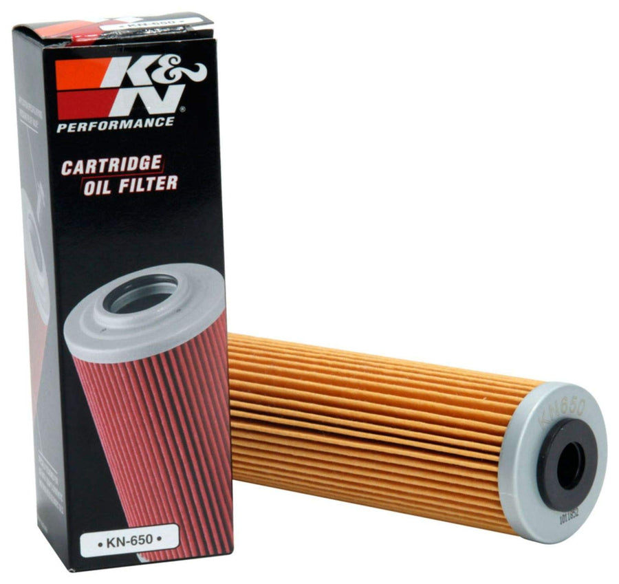 K&N Oil Filter: Motorcycle High Performance, Premium, Designed to be used with Synthetic or Conventional Oils: Fits Select KTM, Husqvarna Vehicles, KN-650
