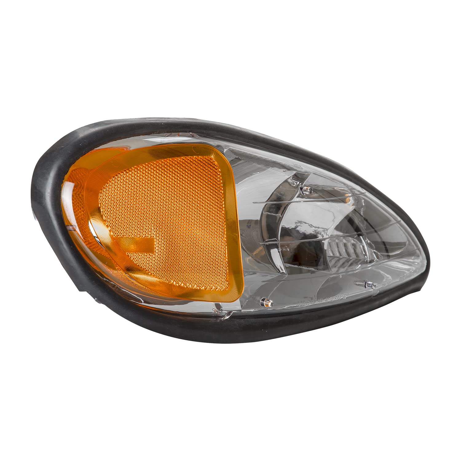 Right TYC Headlight Assembly Compatible with 1999-2005 Pontiac Grand Am